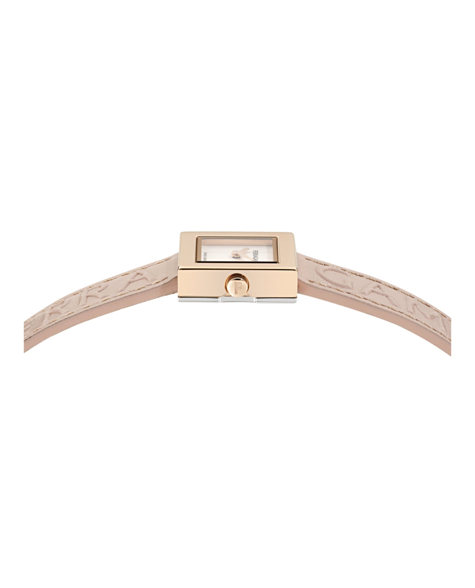Ferragamo Portrait Leather Watch
