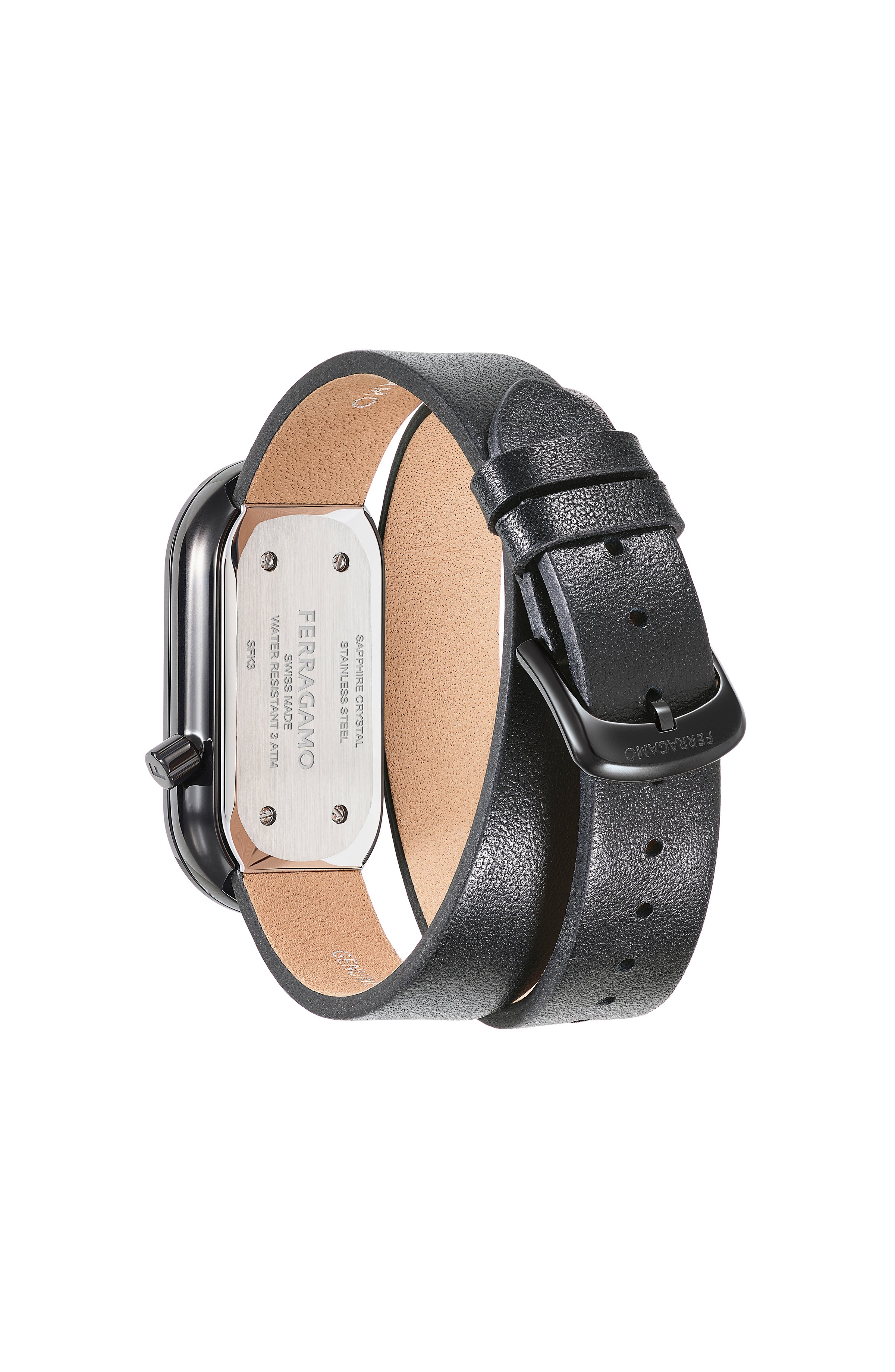 Ferragamo Curve Leather Watch