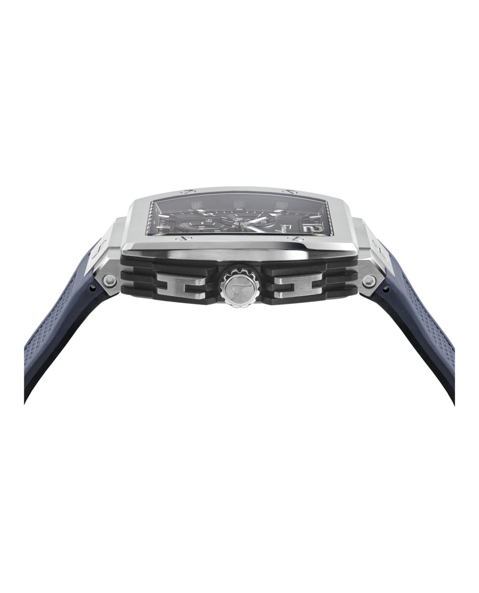 F-80 Tonneau Chrono Silicone Watch