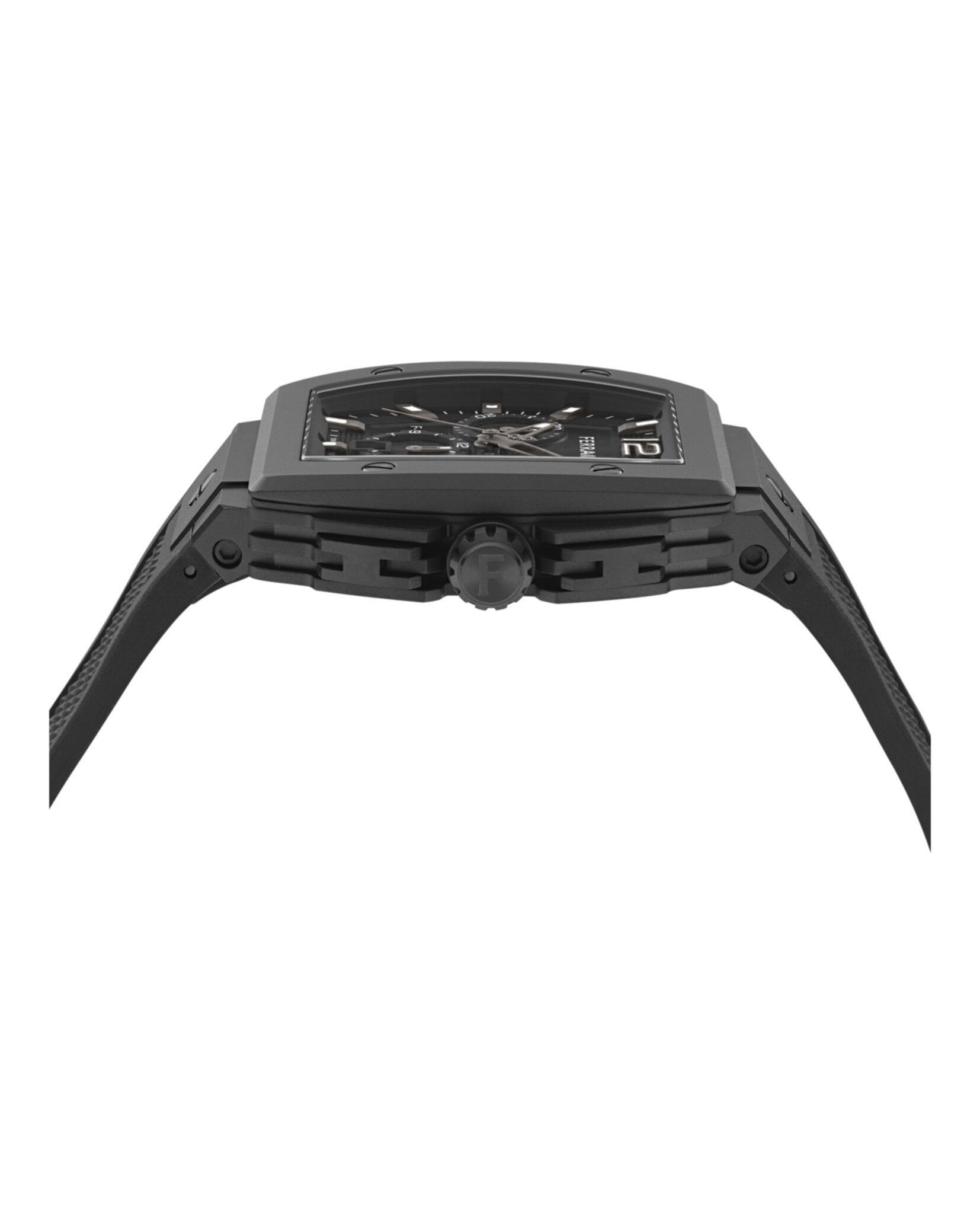 F-80 Tonneau Chrono Silicone Watch