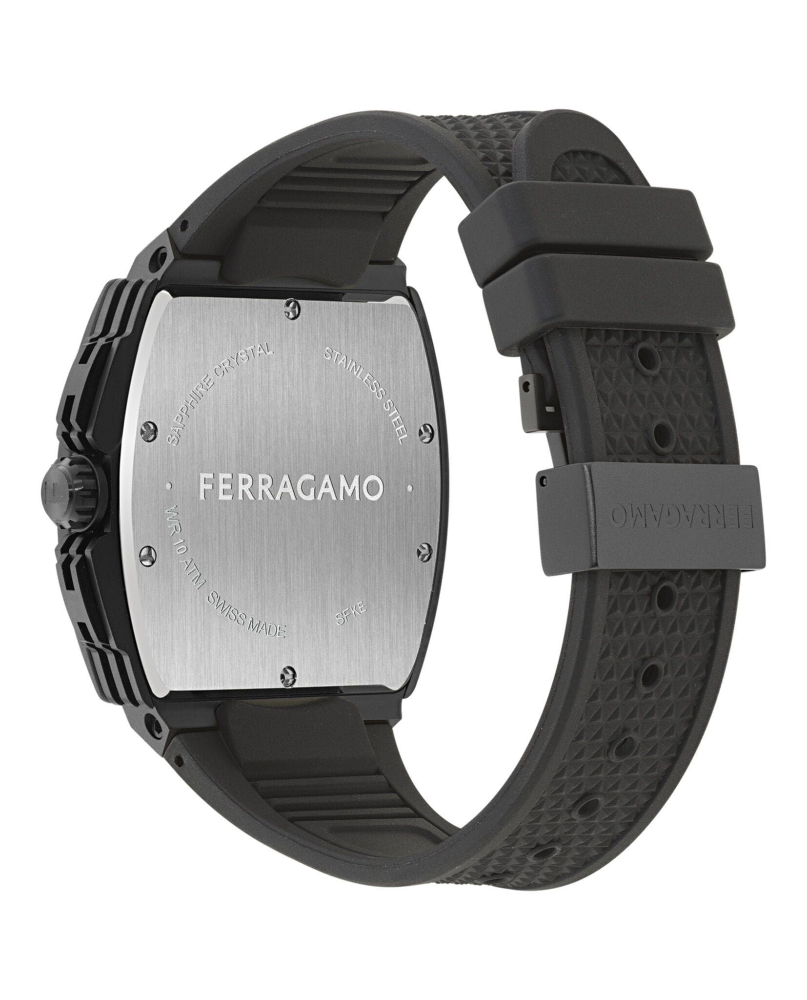 F-80 Tonneau Chrono Silicone Watch