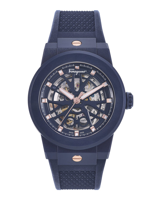 F-80 Skeleton Ecoceramic Automatic Watch