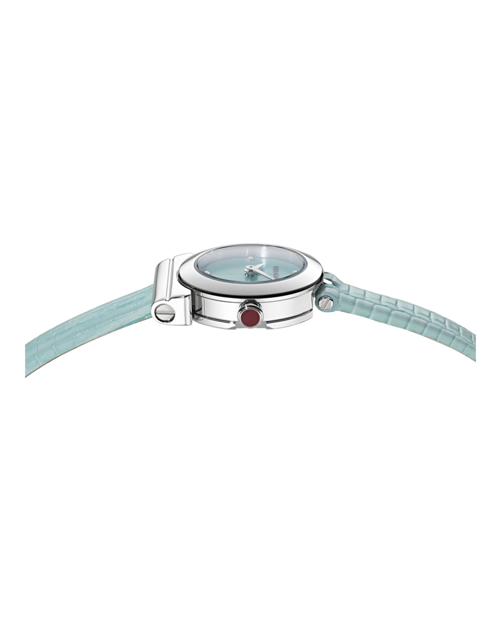 Gancini Leather Watch