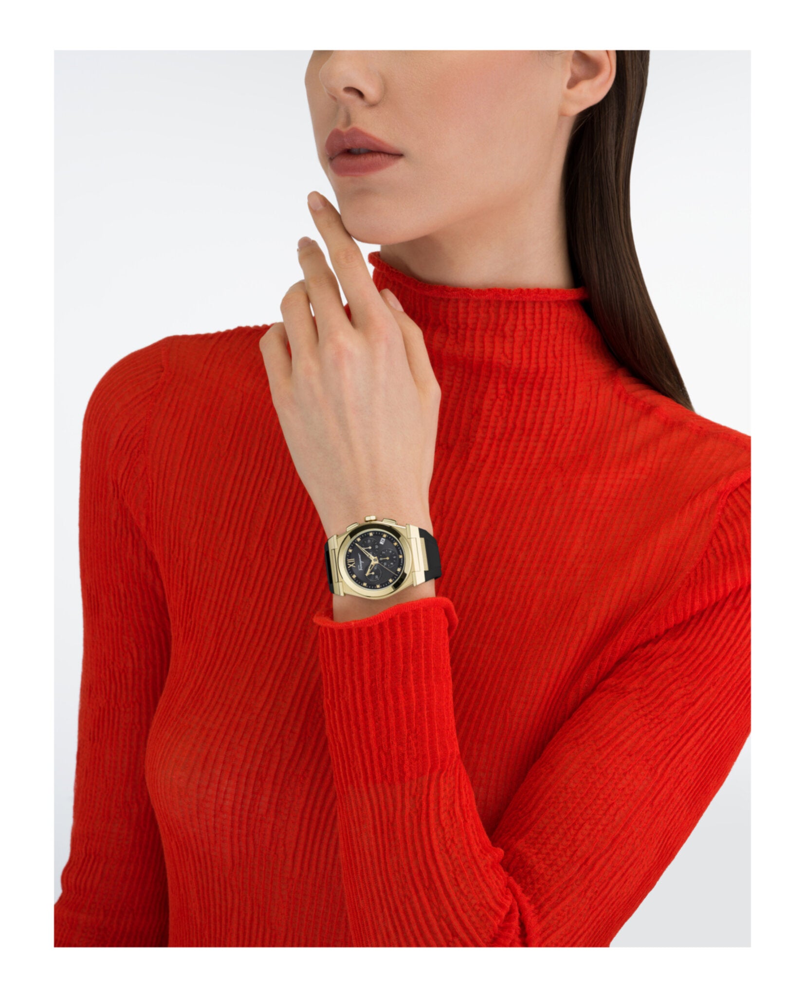 Vega Chrono Silicone Watch