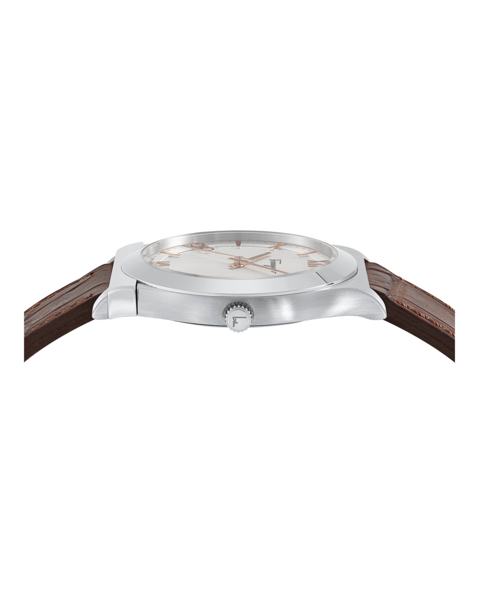 Gancini Leather Watch