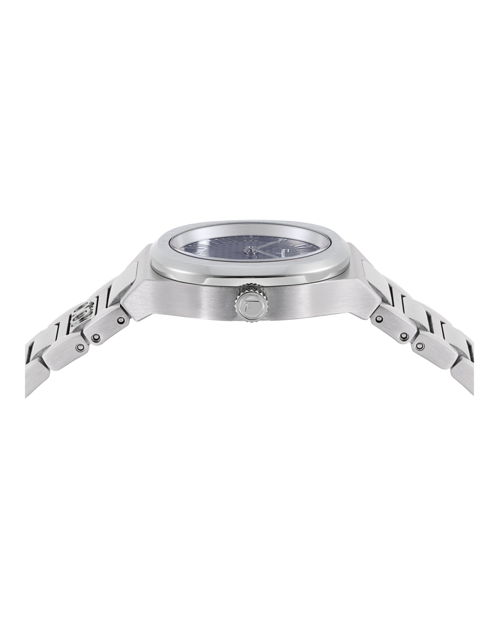 Ferragamo Elliptical Mother of Pearl Watch