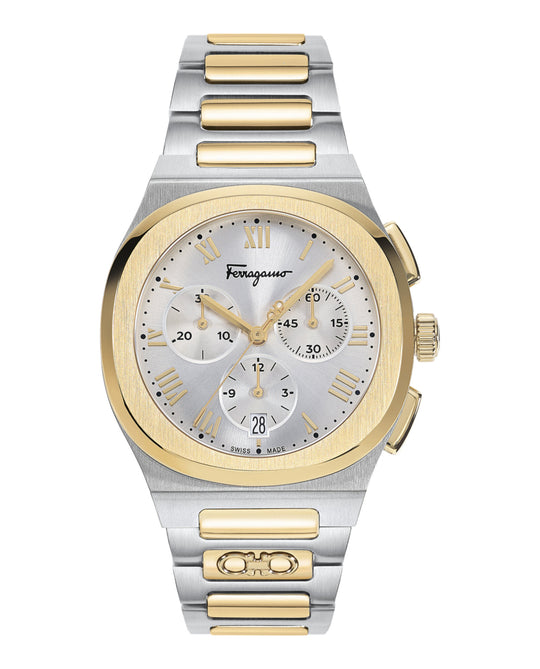 Ferragamo Elliptical Chronograph Watch