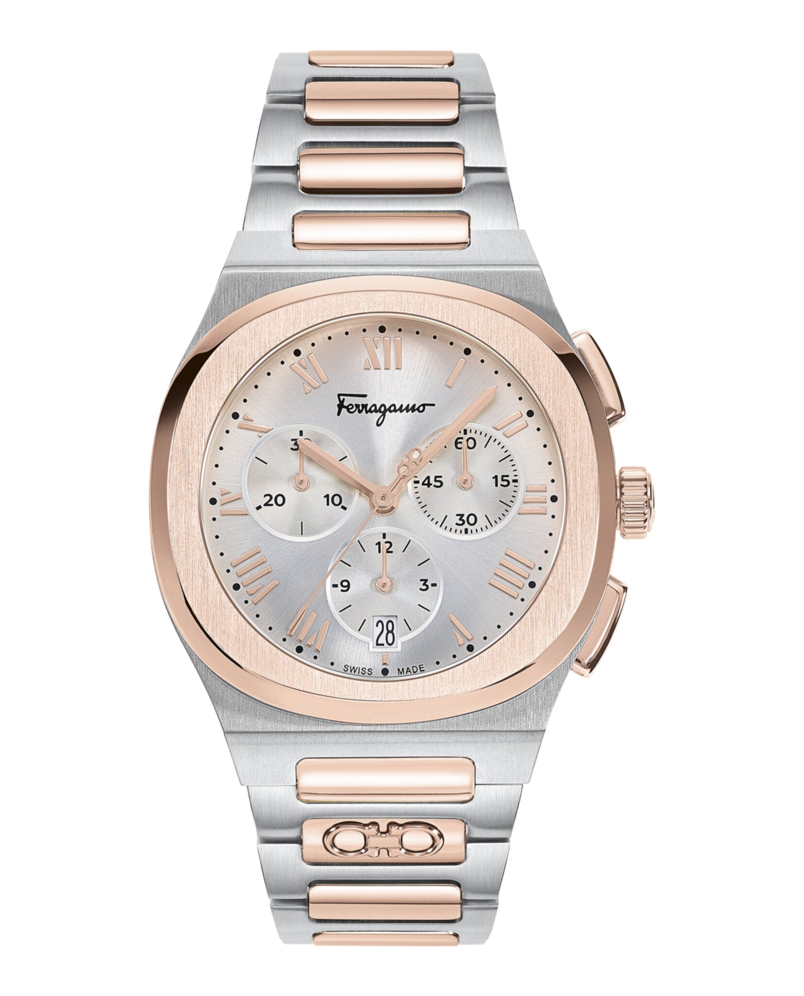 Ferragamo Elliptical Chronograph Watch