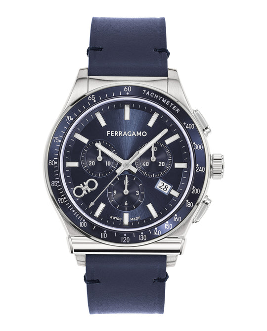 Ferragamo 1927 Chrono Leather Watch