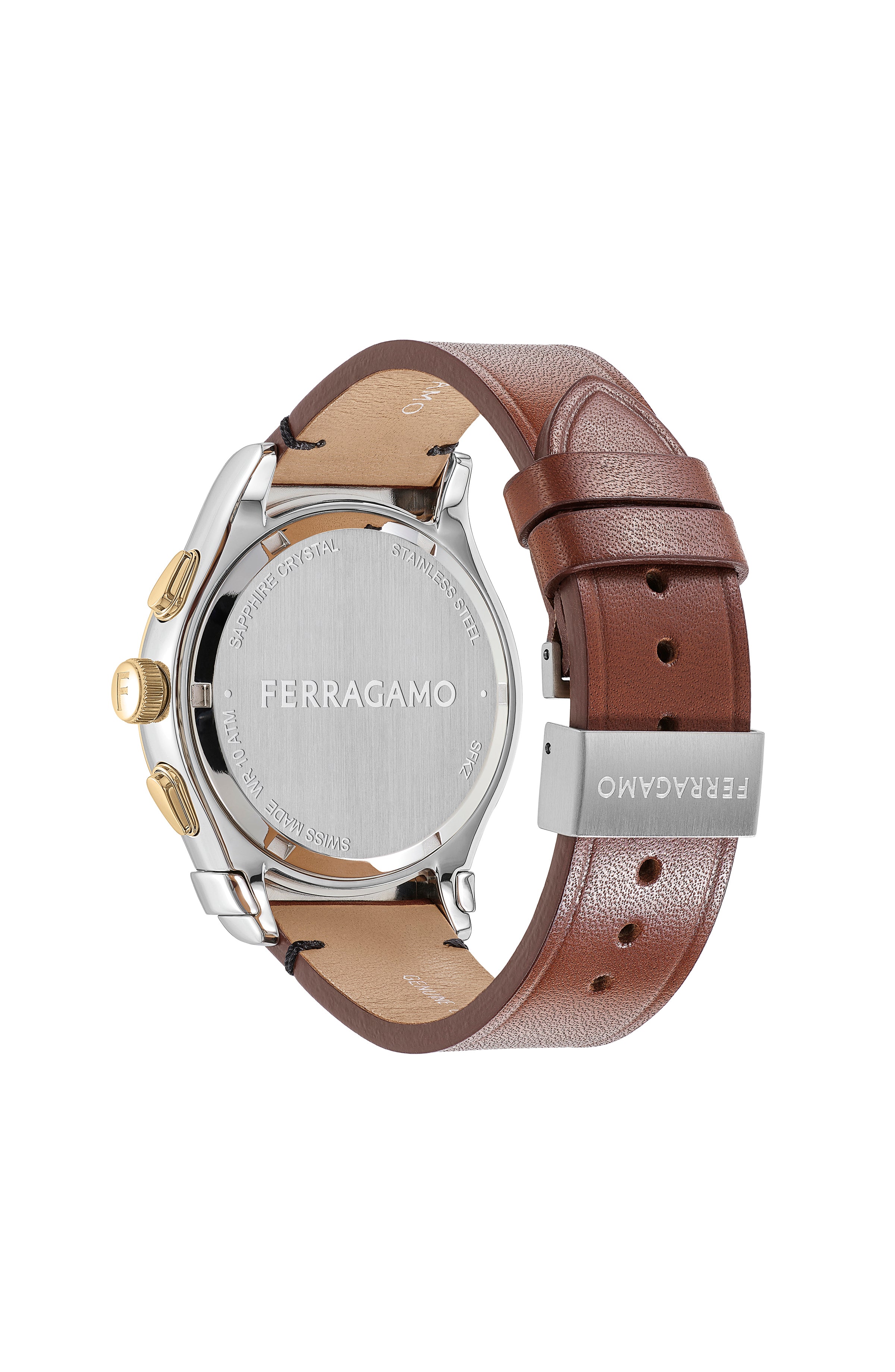 Ferragamo 1927 Chrono Leather Watch