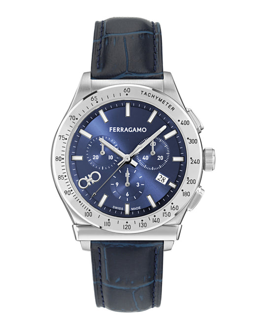 Ferragamo 1927 Chrono Leather Watch