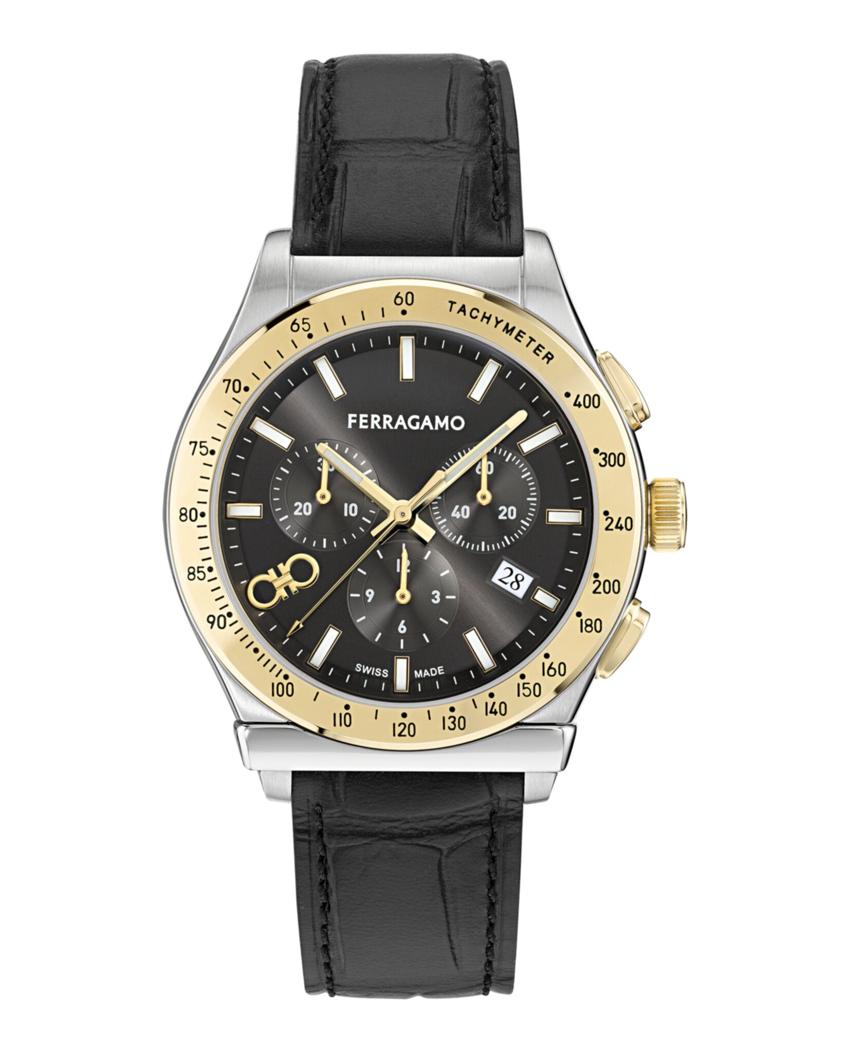 Ferragamo 1927 Chrono Leather Watch