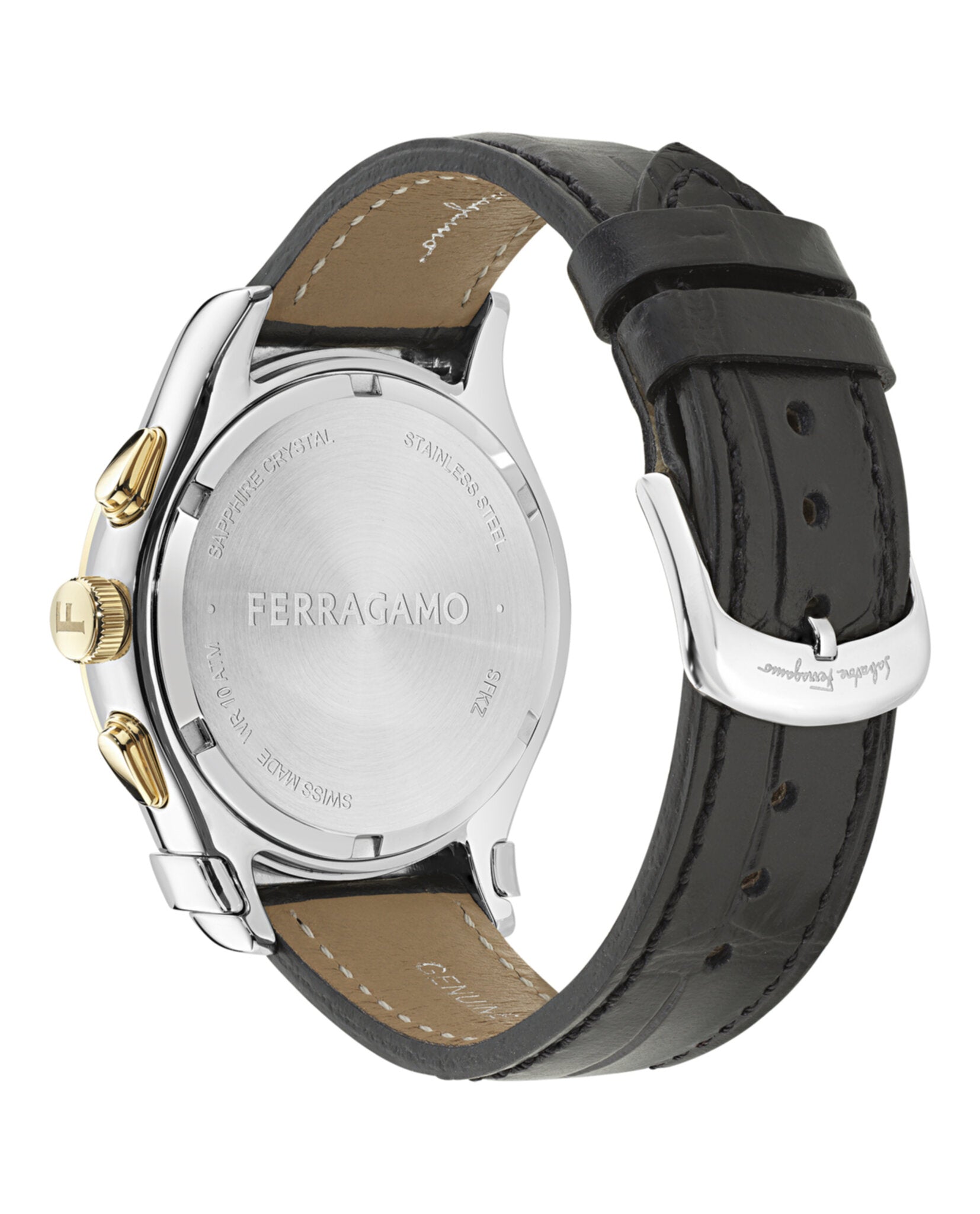 Ferragamo 1927 Chrono Leather Watch