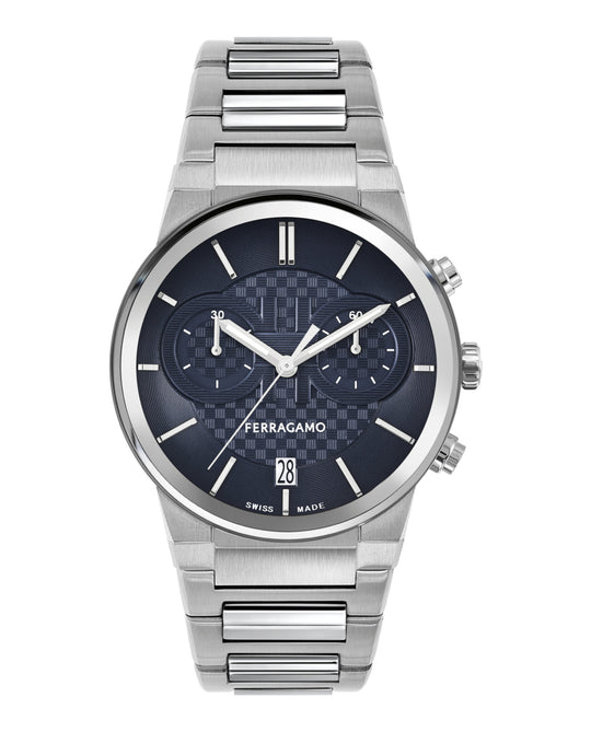 Ferragamo Sapphire Chrono Bracelet Watch