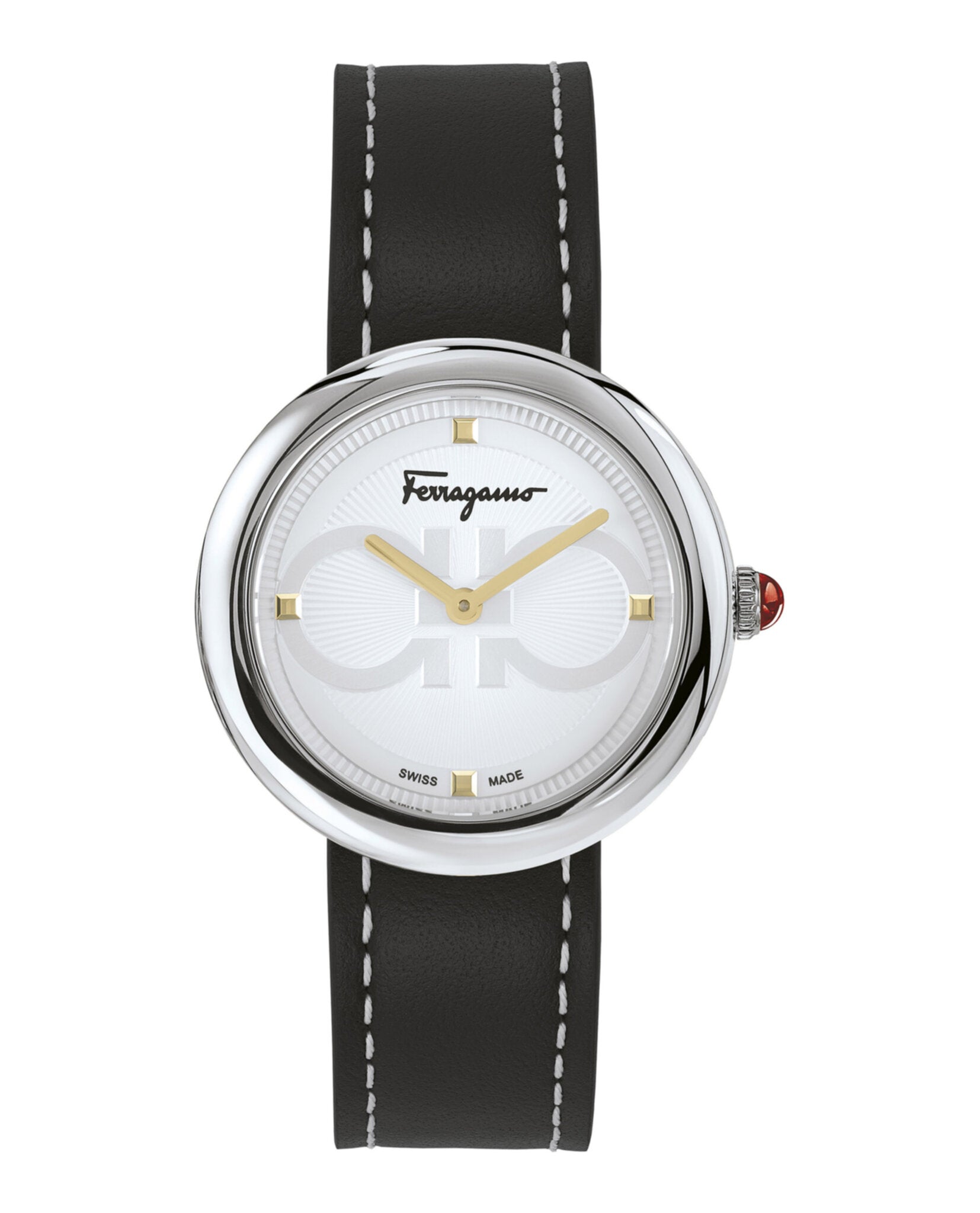 Ferragamo Chic Leather Watch