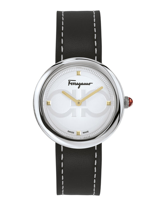 Ferragamo Chic Leather Watch