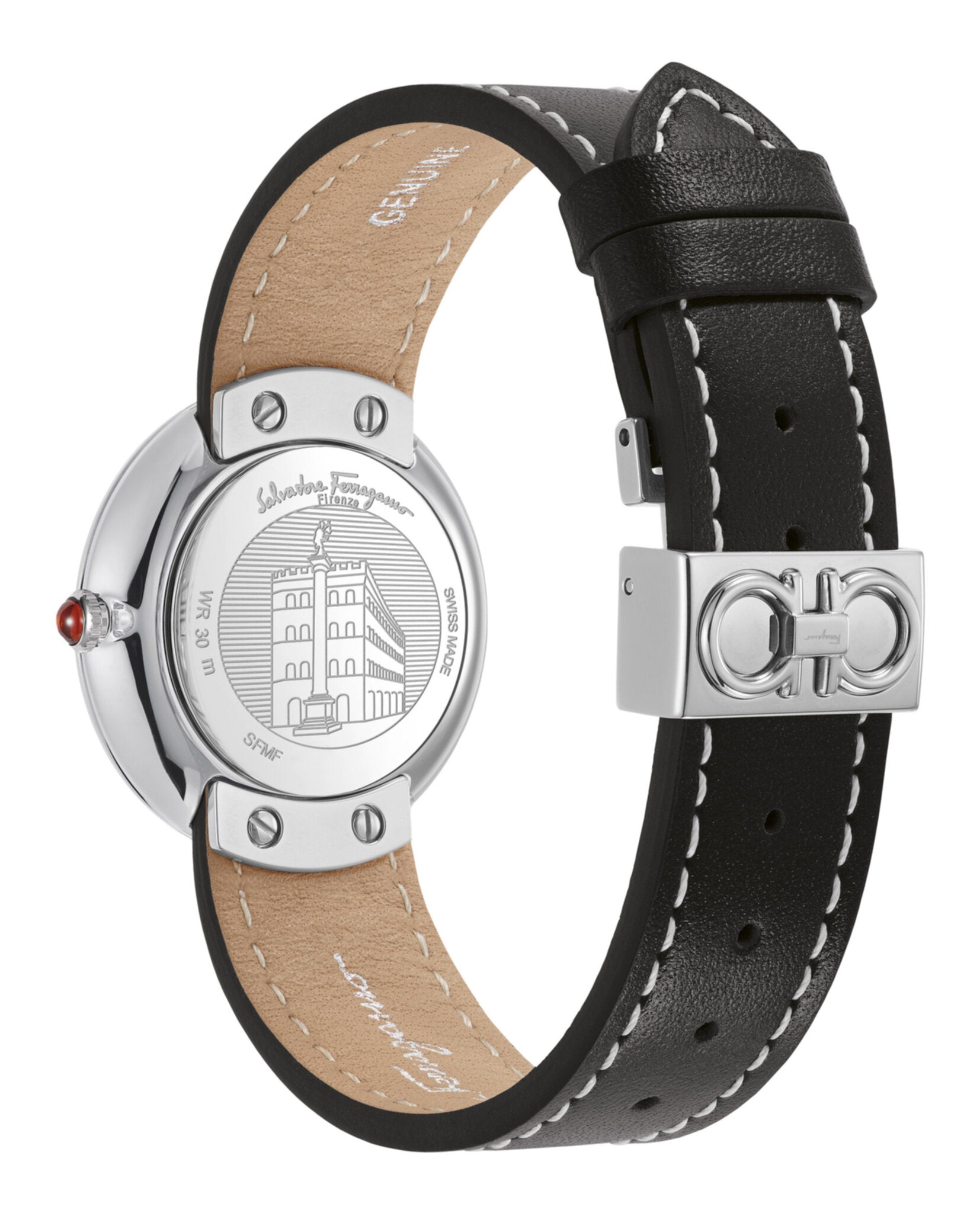 Ferragamo Chic Leather Watch