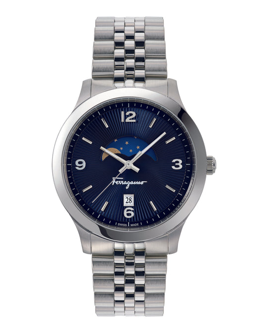 Ferragamo Duo Moonphase Bracelet Watch