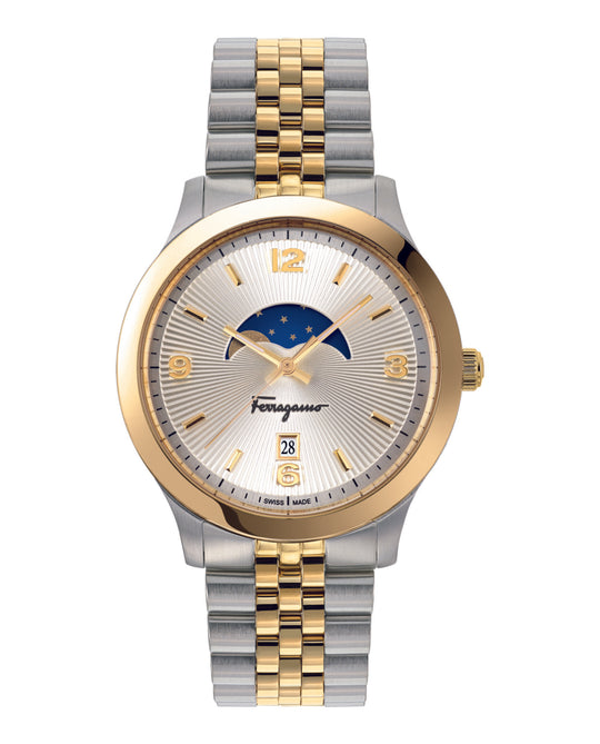 Ferragamo Duo Moonphase Bracelet Watch