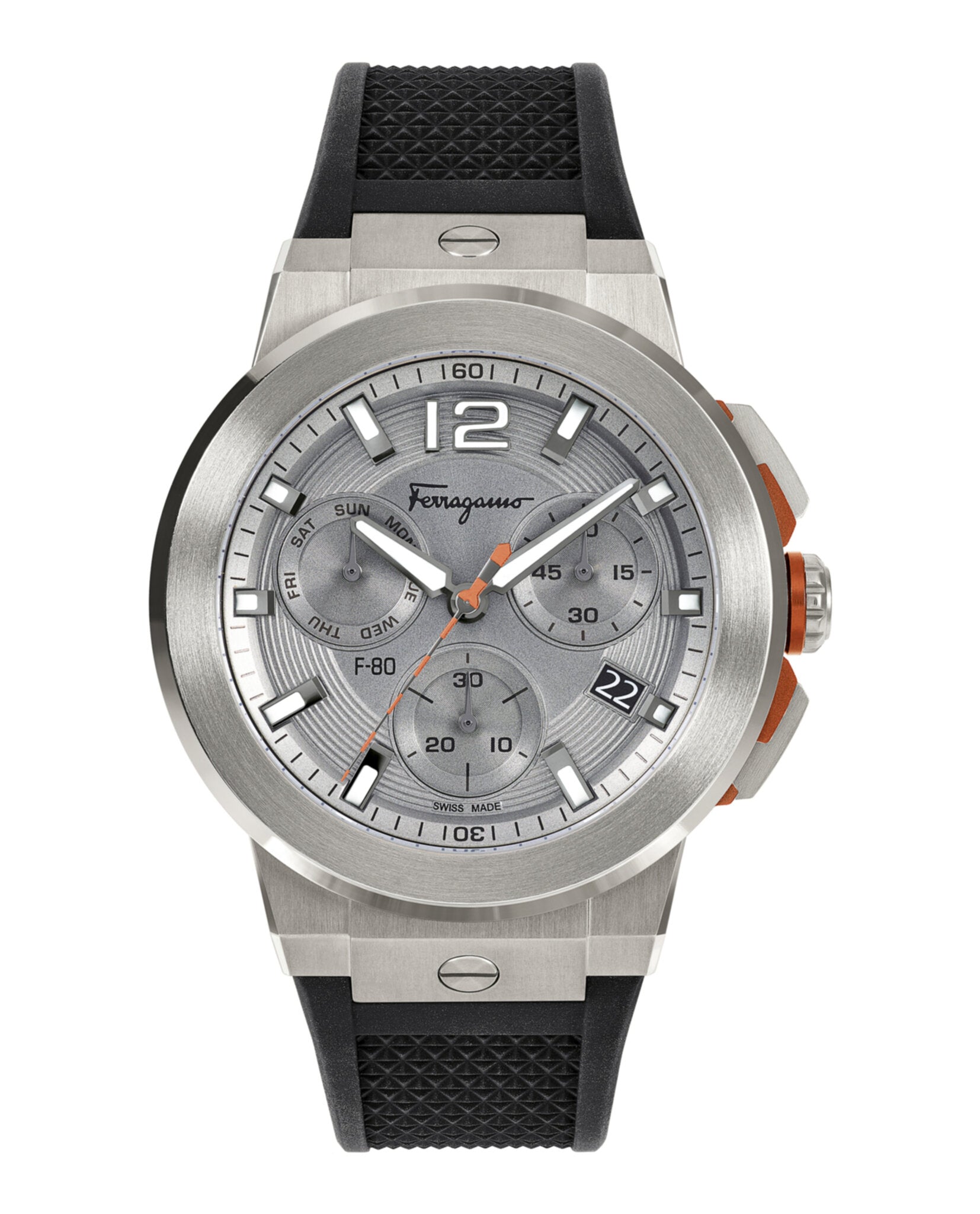 F-80 Titanium Tech Silicone Watch