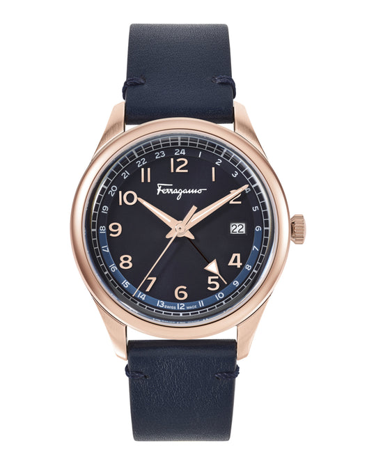 Ferragamo Timeless Leather Watch