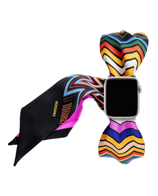 Missoni Fourlard Silk Apple Watch Strap