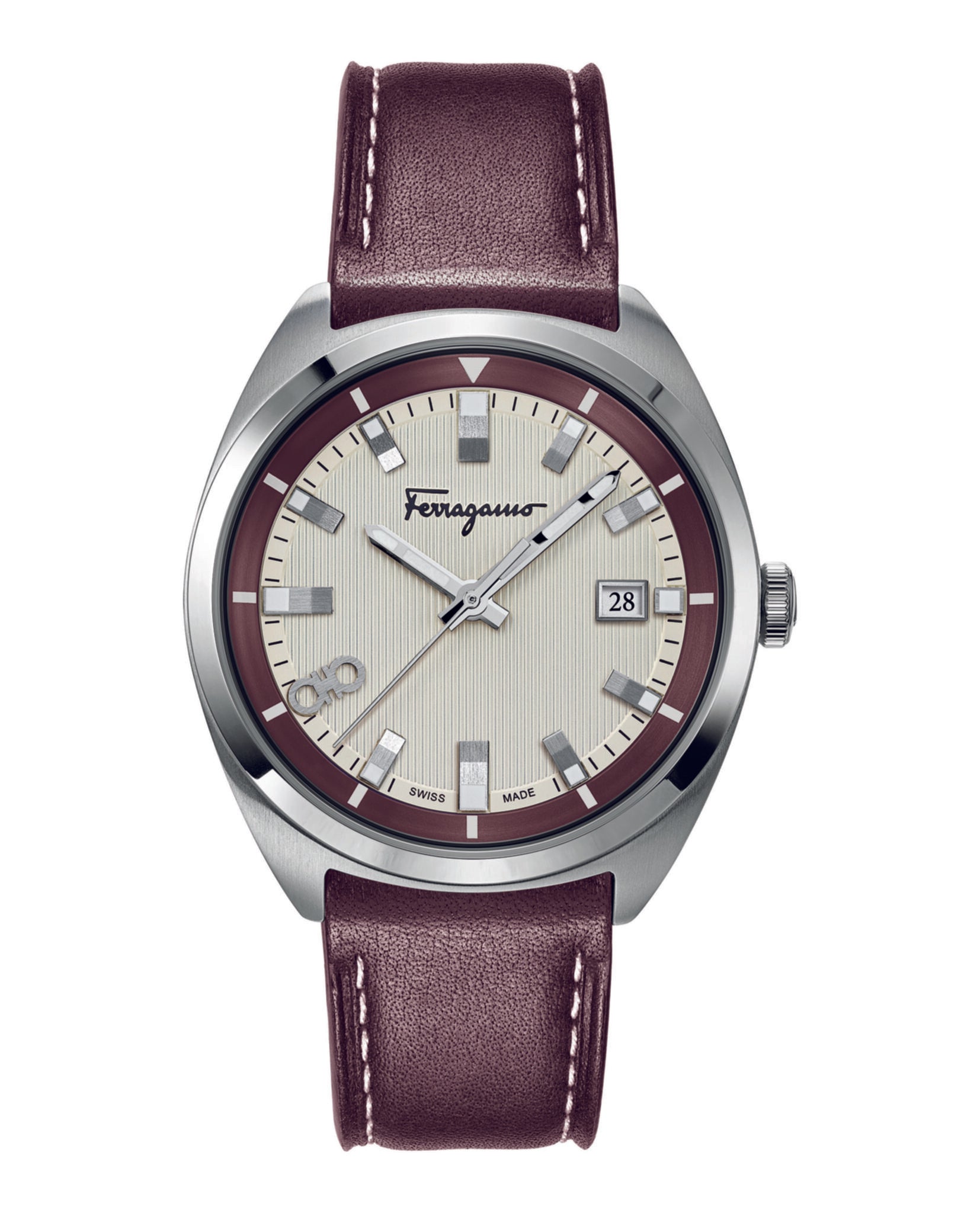 Ferragamo Evolution Leather Watch