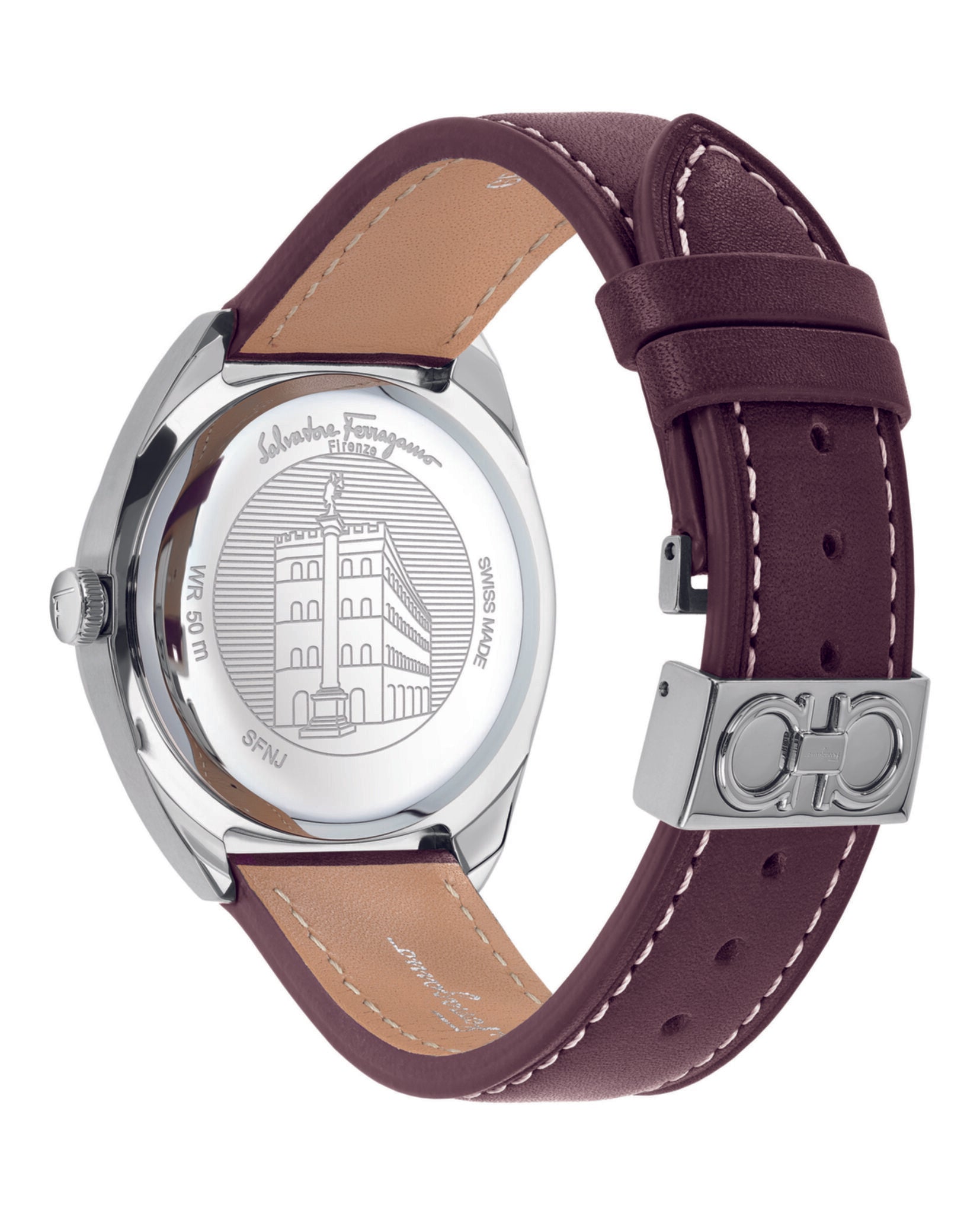 Ferragamo Evolution Leather Watch