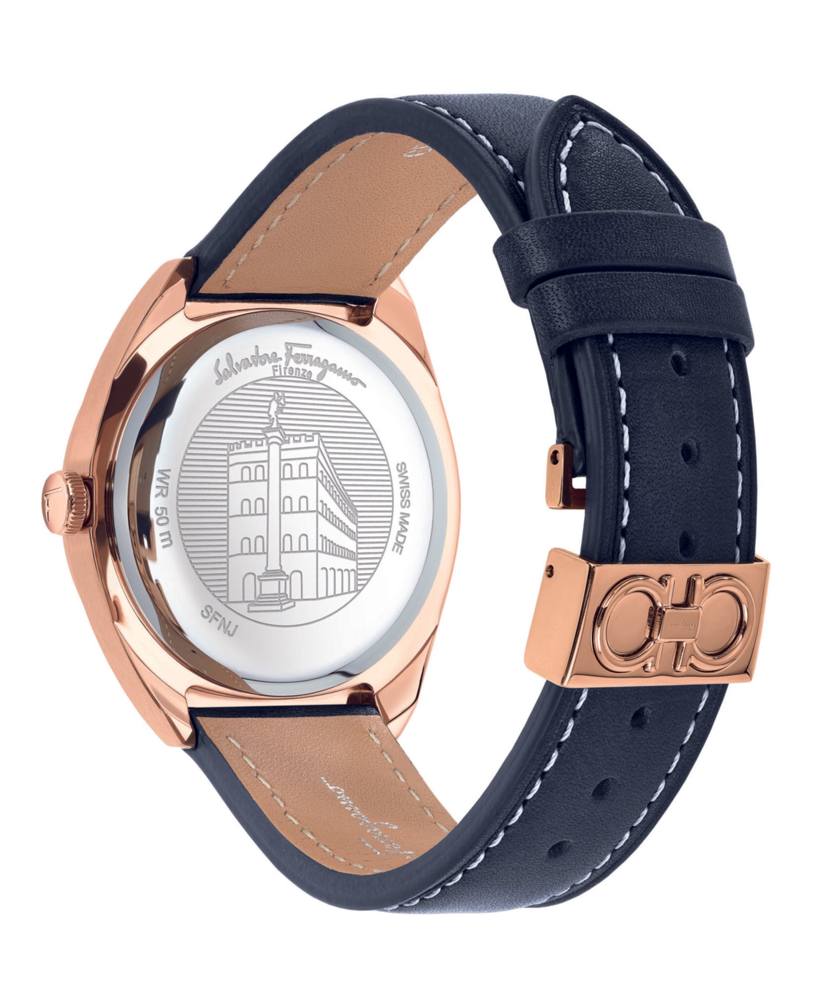 Ferragamo Evolution Leather Watch