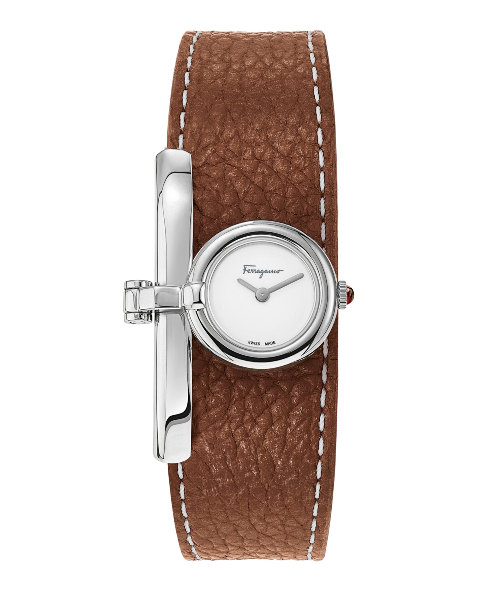 Ferragamo Charm Leather Watch