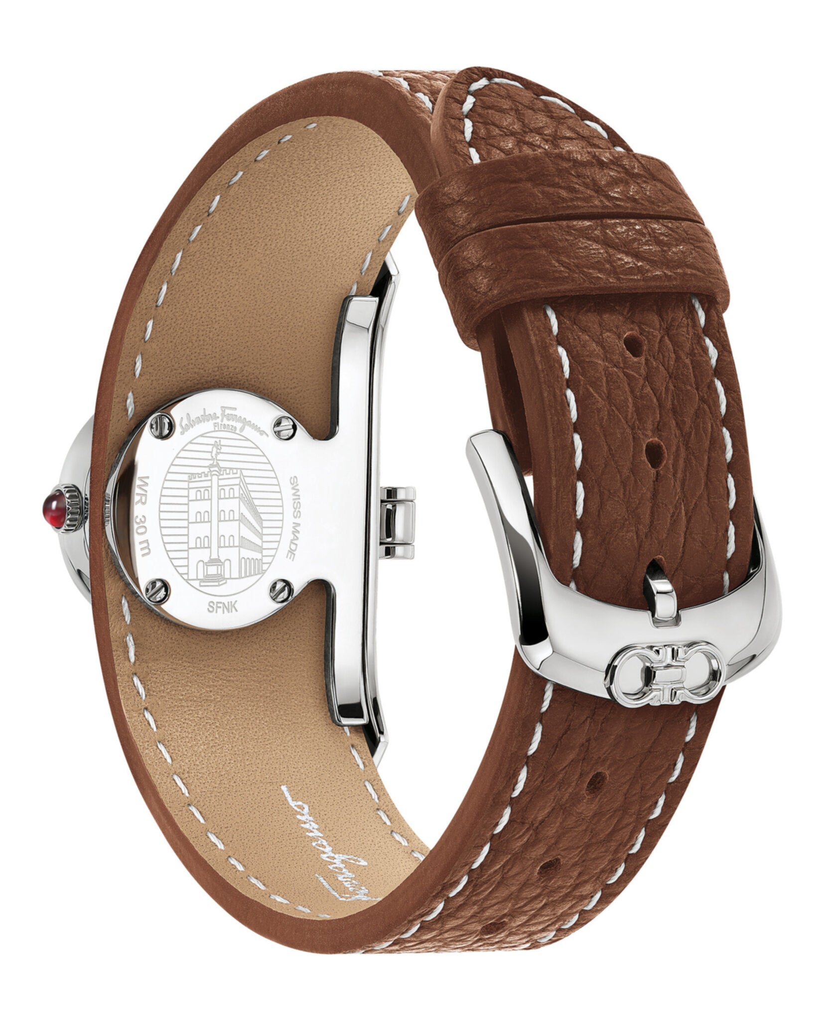 Ferragamo Charm Leather Watch