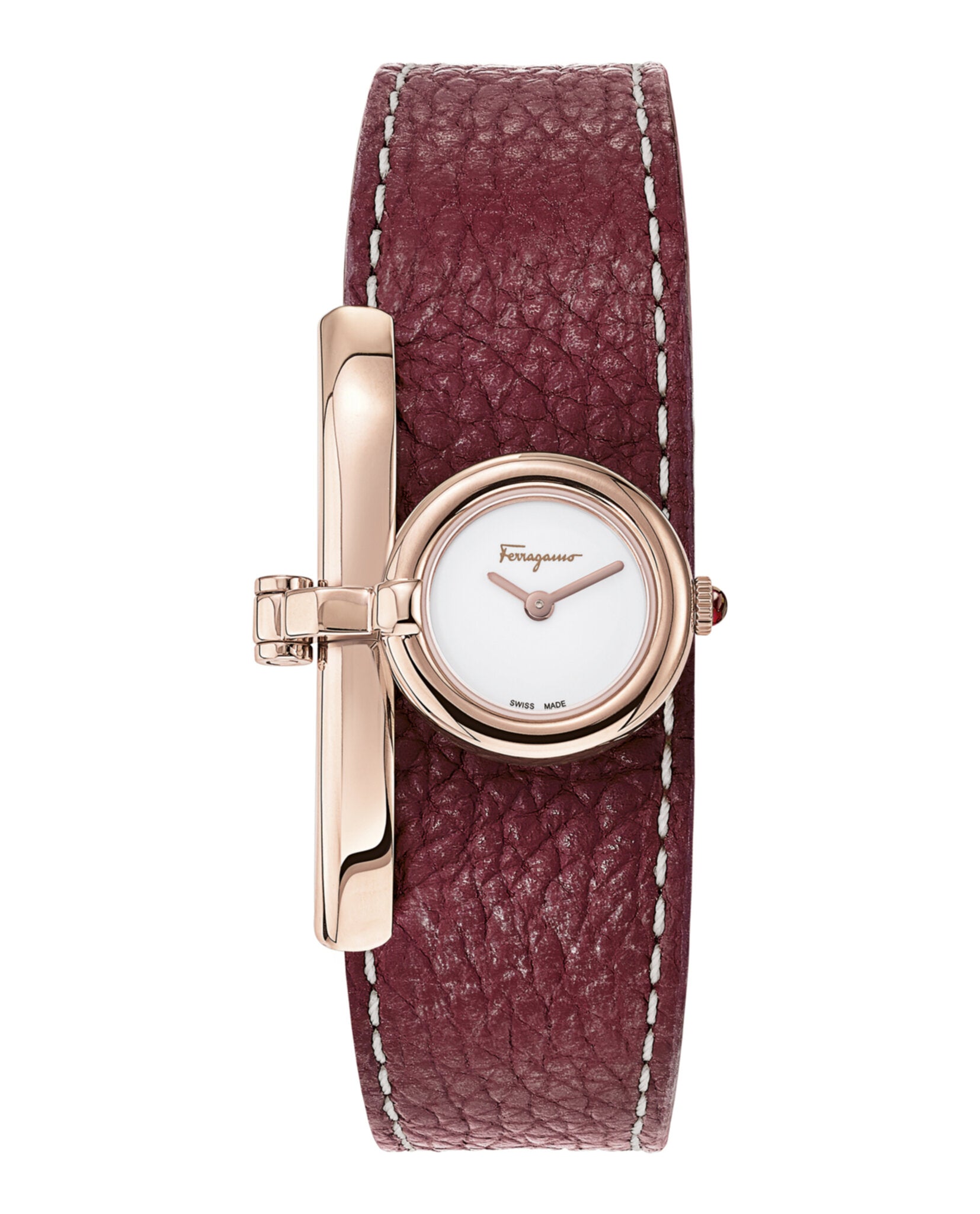 Ferragamo Charm Leather Watch