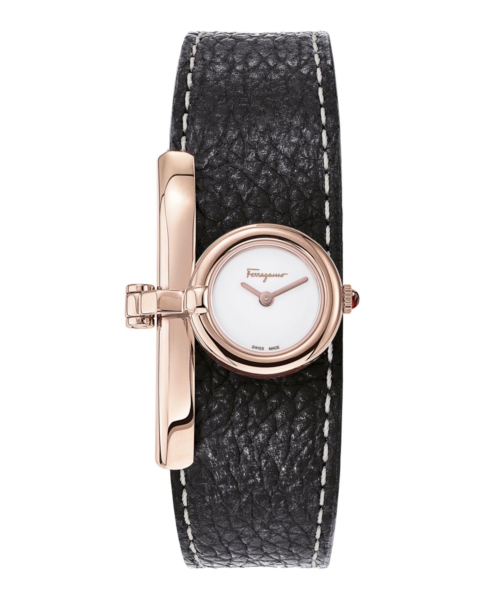 Ferragamo Charm Leather Watch