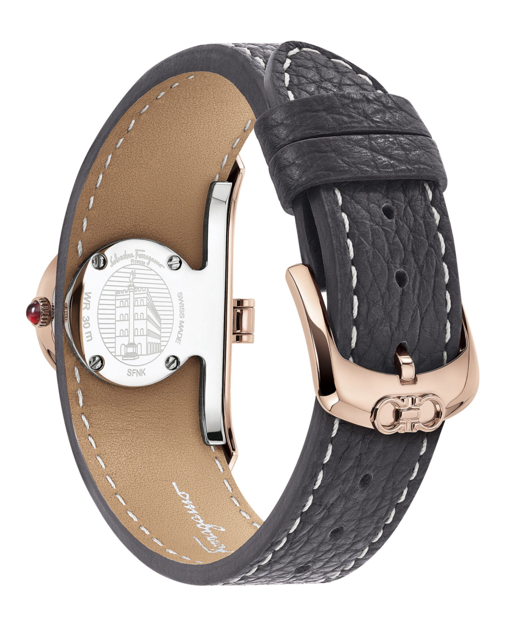 Ferragamo Charm Leather Watch