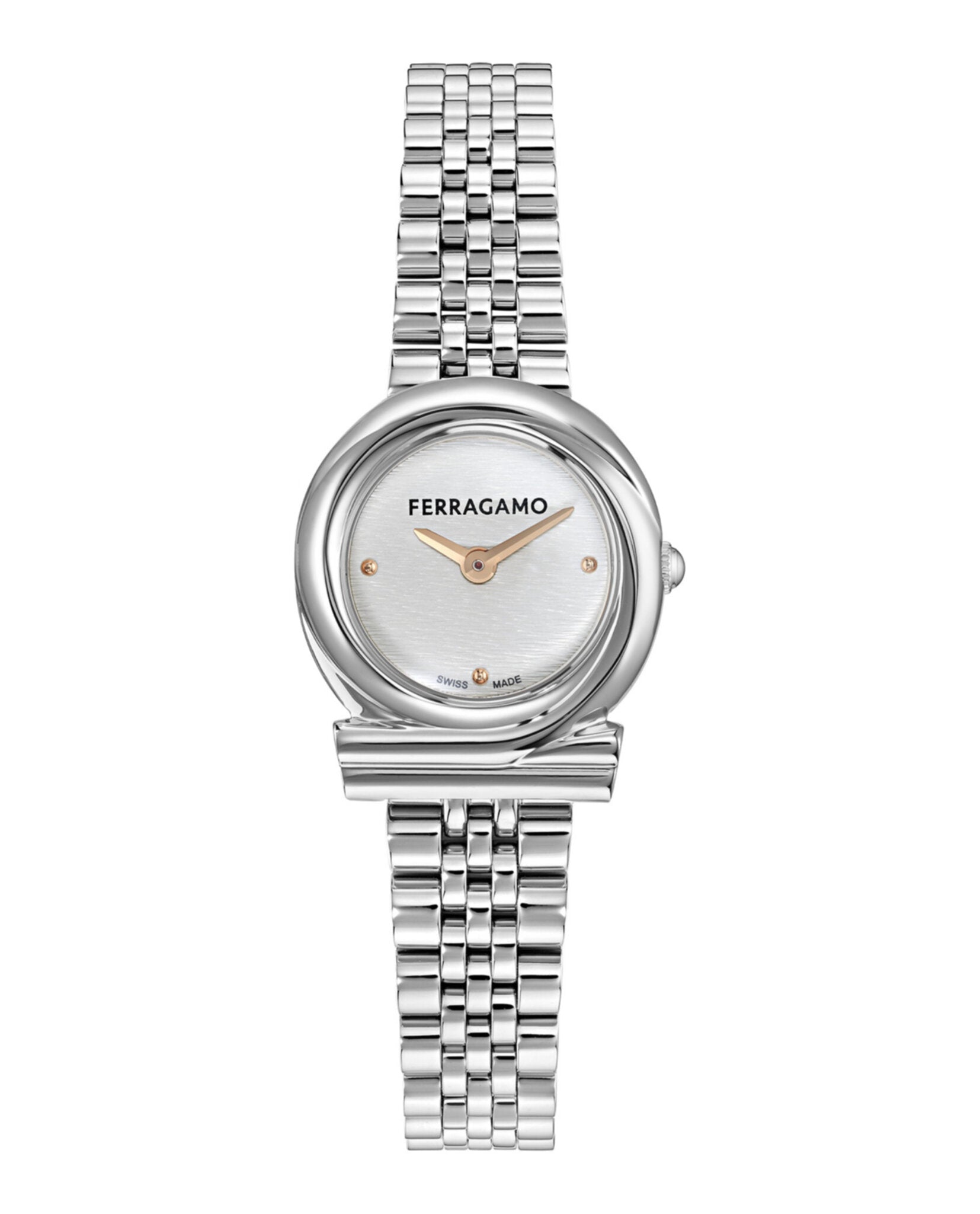 Gancini Twisted Bracelet Watch