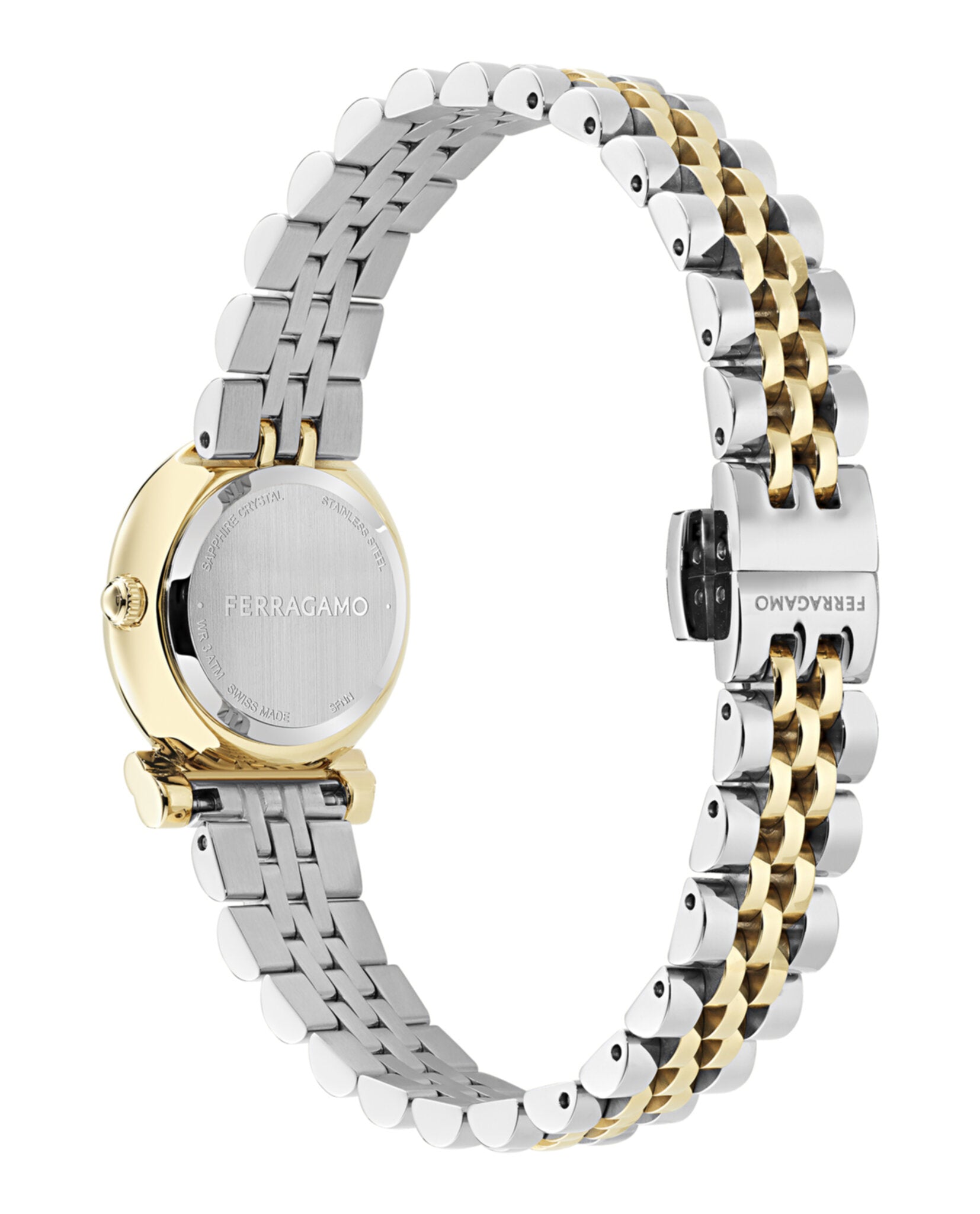 Gancini Twisted Bracelet Watch