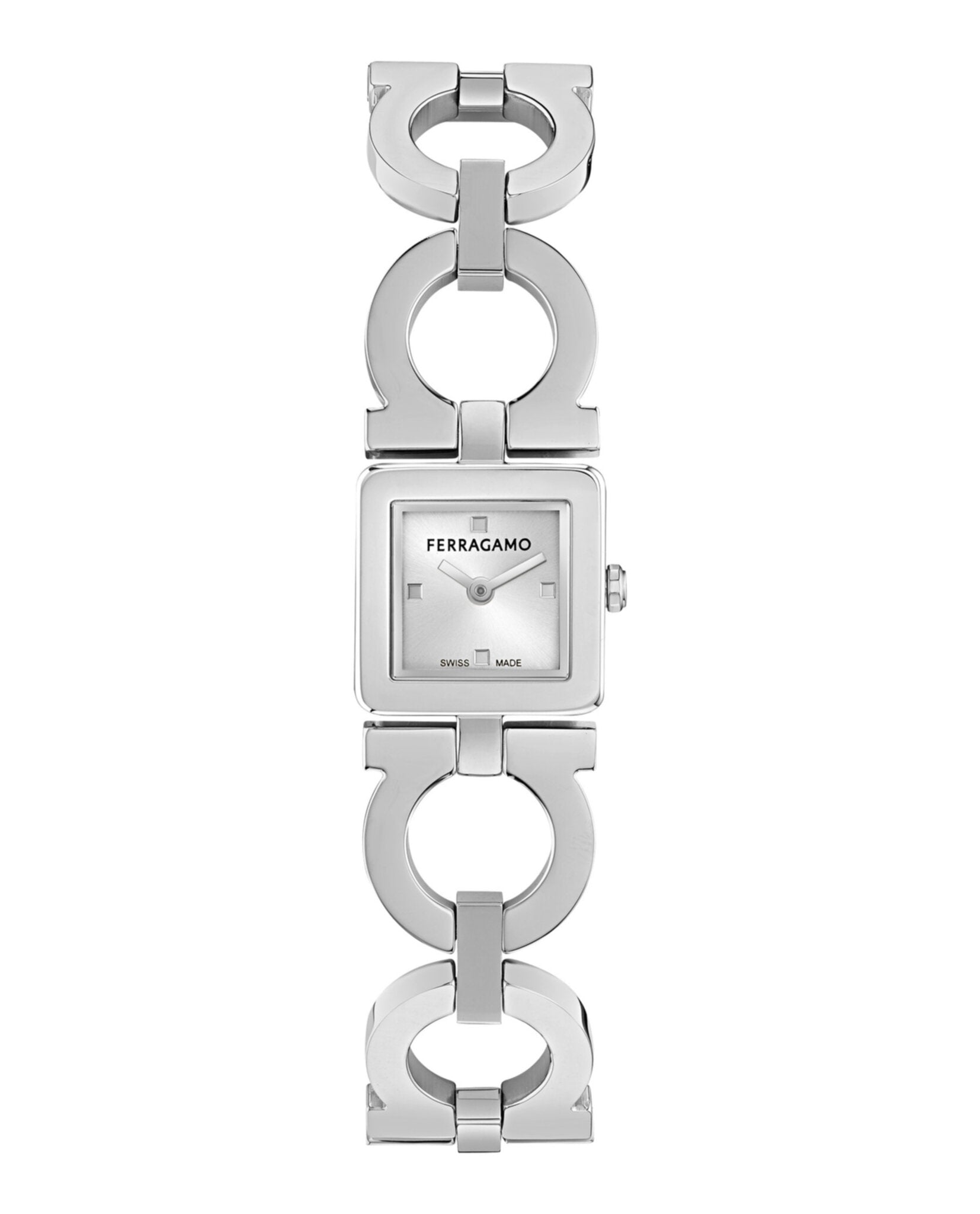 Double Gancini Bracelet Watch