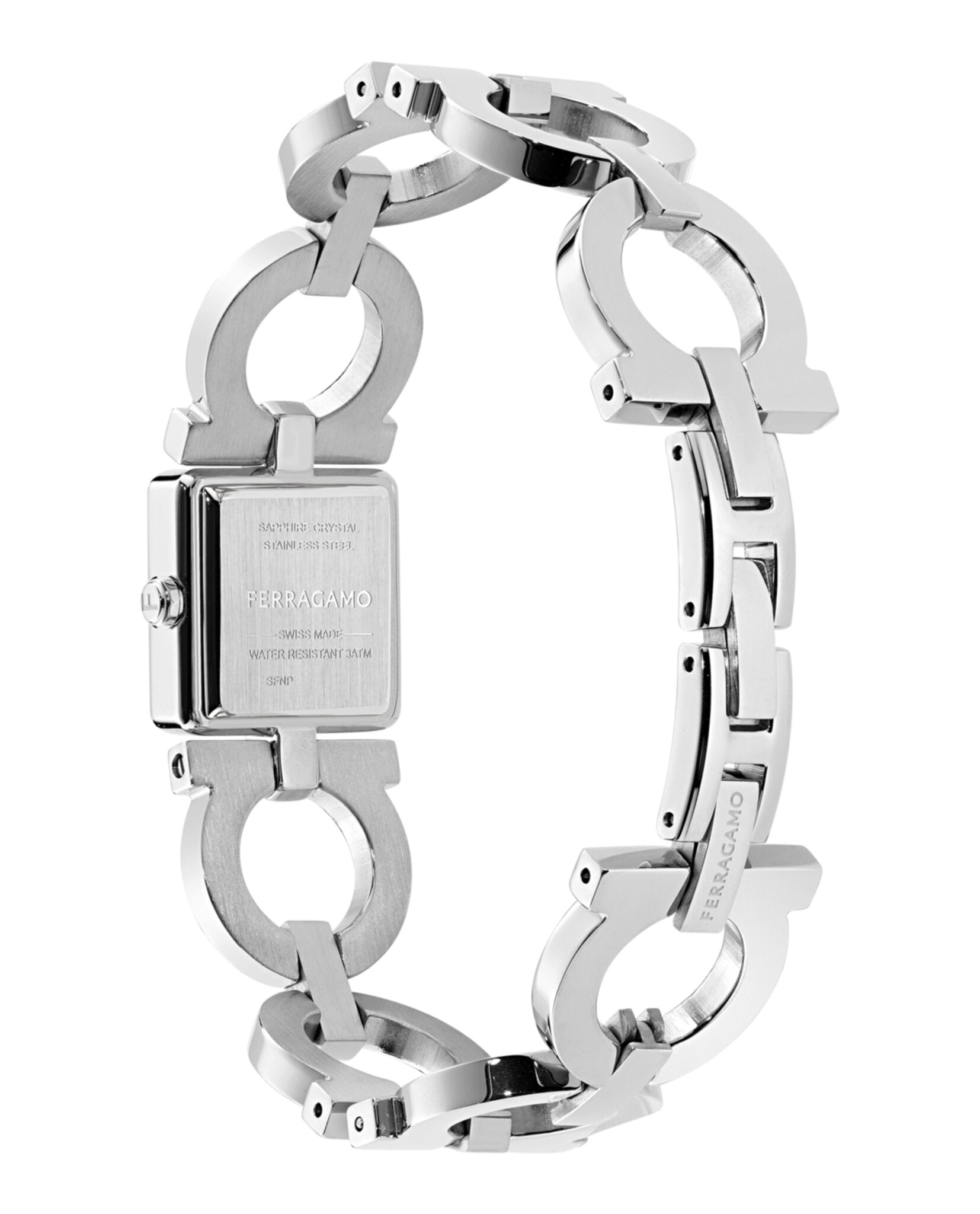 Double Gancini Bracelet Watch