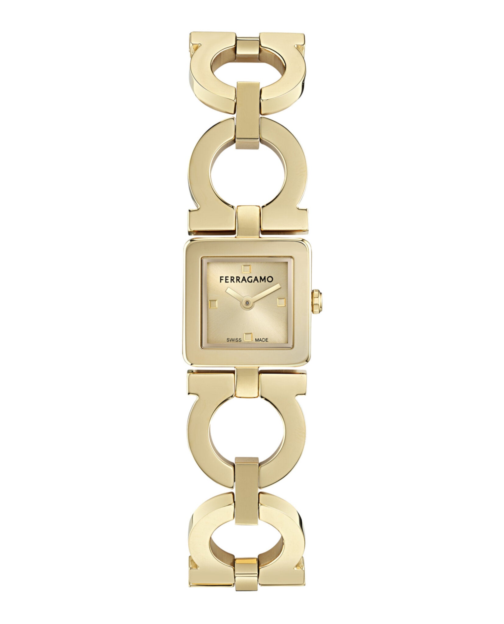 Double Gancini Bracelet Watch