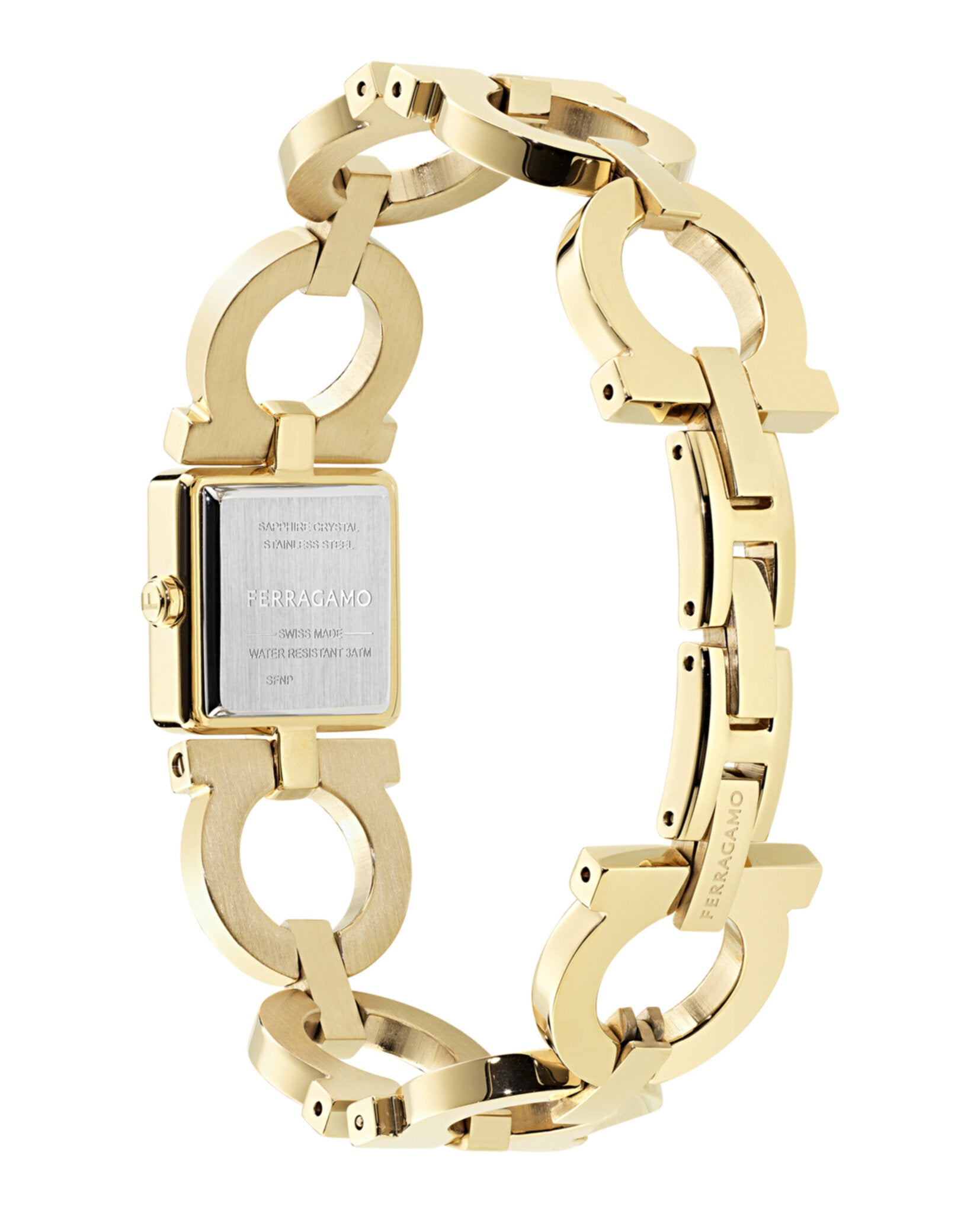 Double Gancini Bracelet Watch