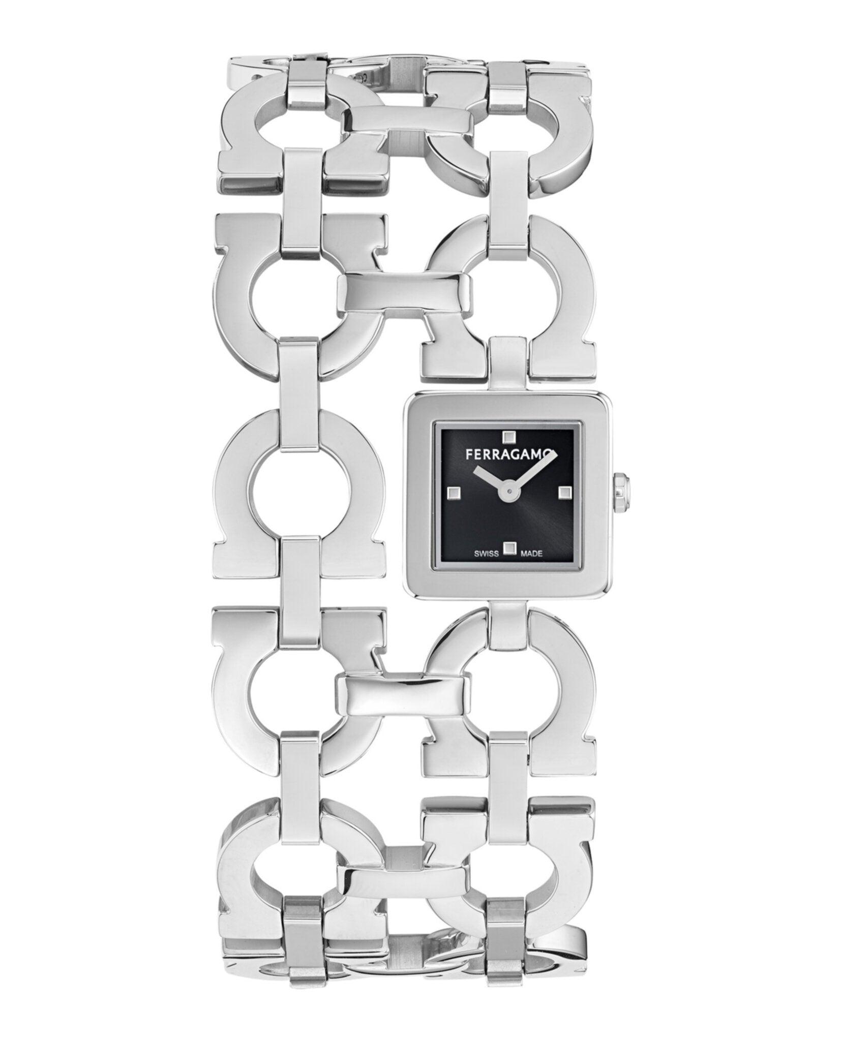 Double Gancini Catwalk Bracelet Watch