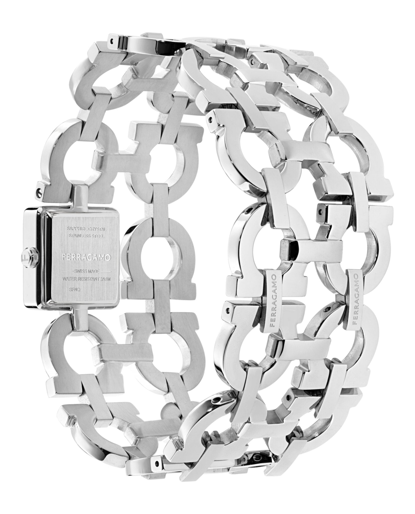 Double Gancini Catwalk Bracelet Watch