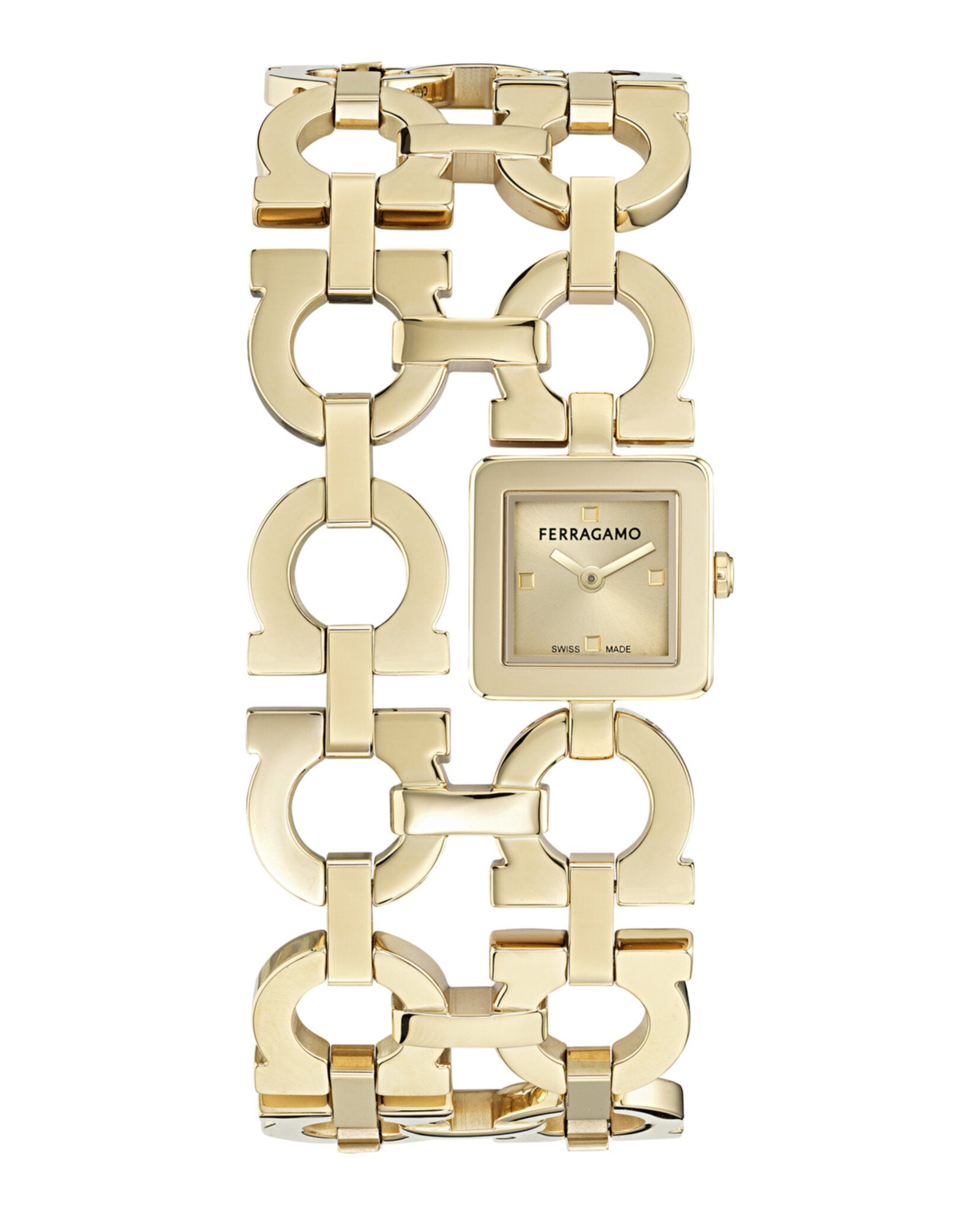 Double Gancini Catwalk Bracelet Watch