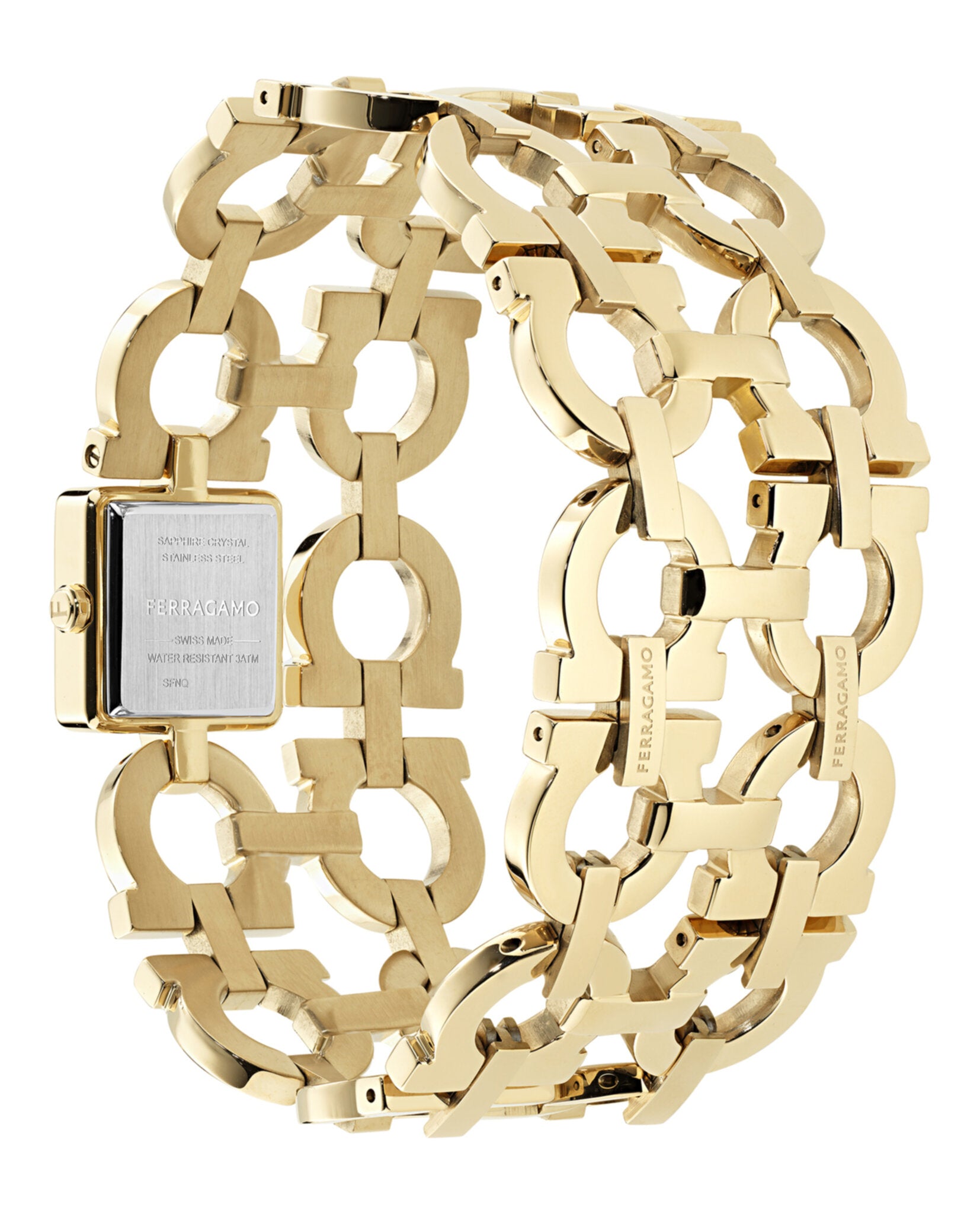 Double Gancini Catwalk Bracelet Watch