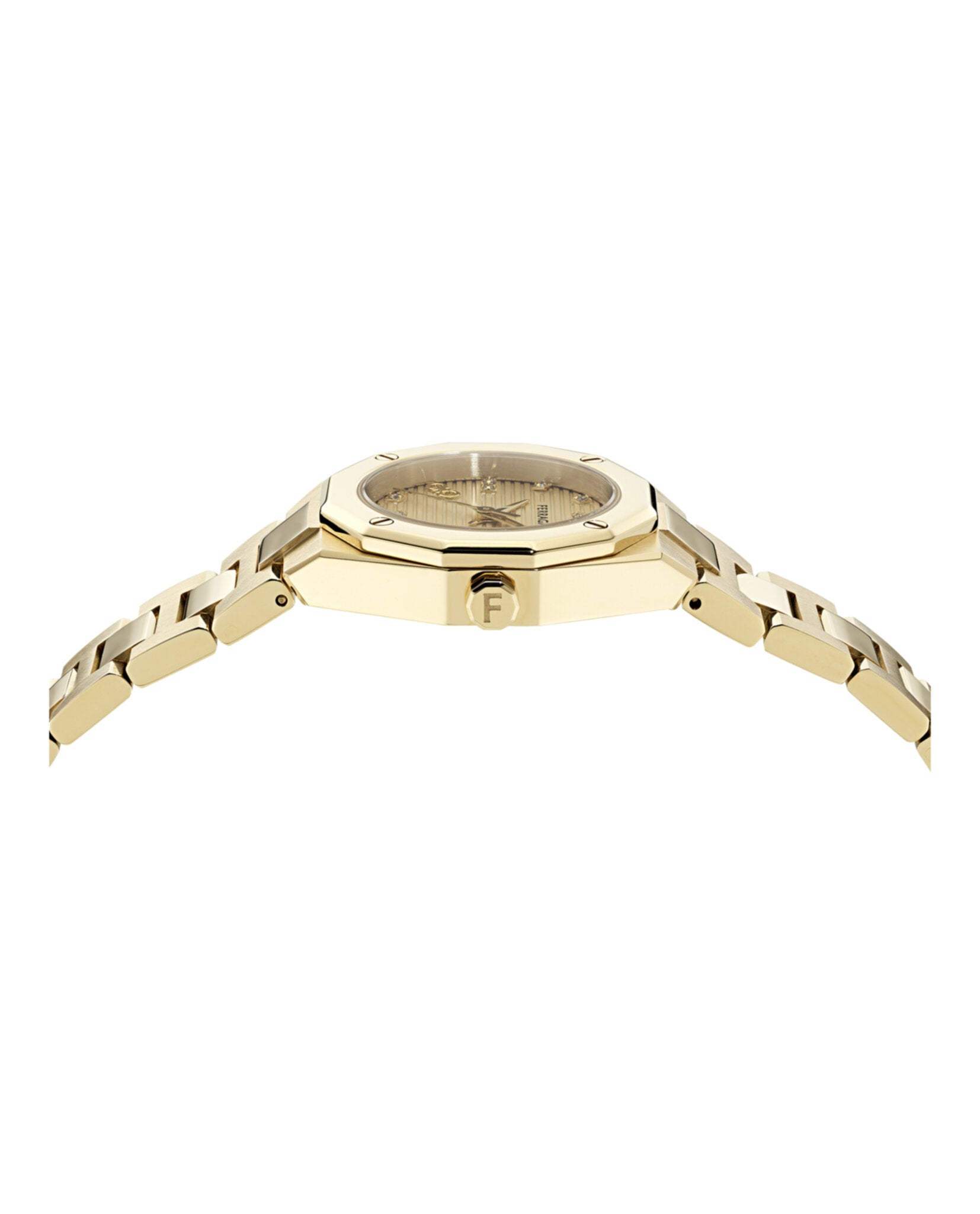 Ferragamo Edge Diamond Watch