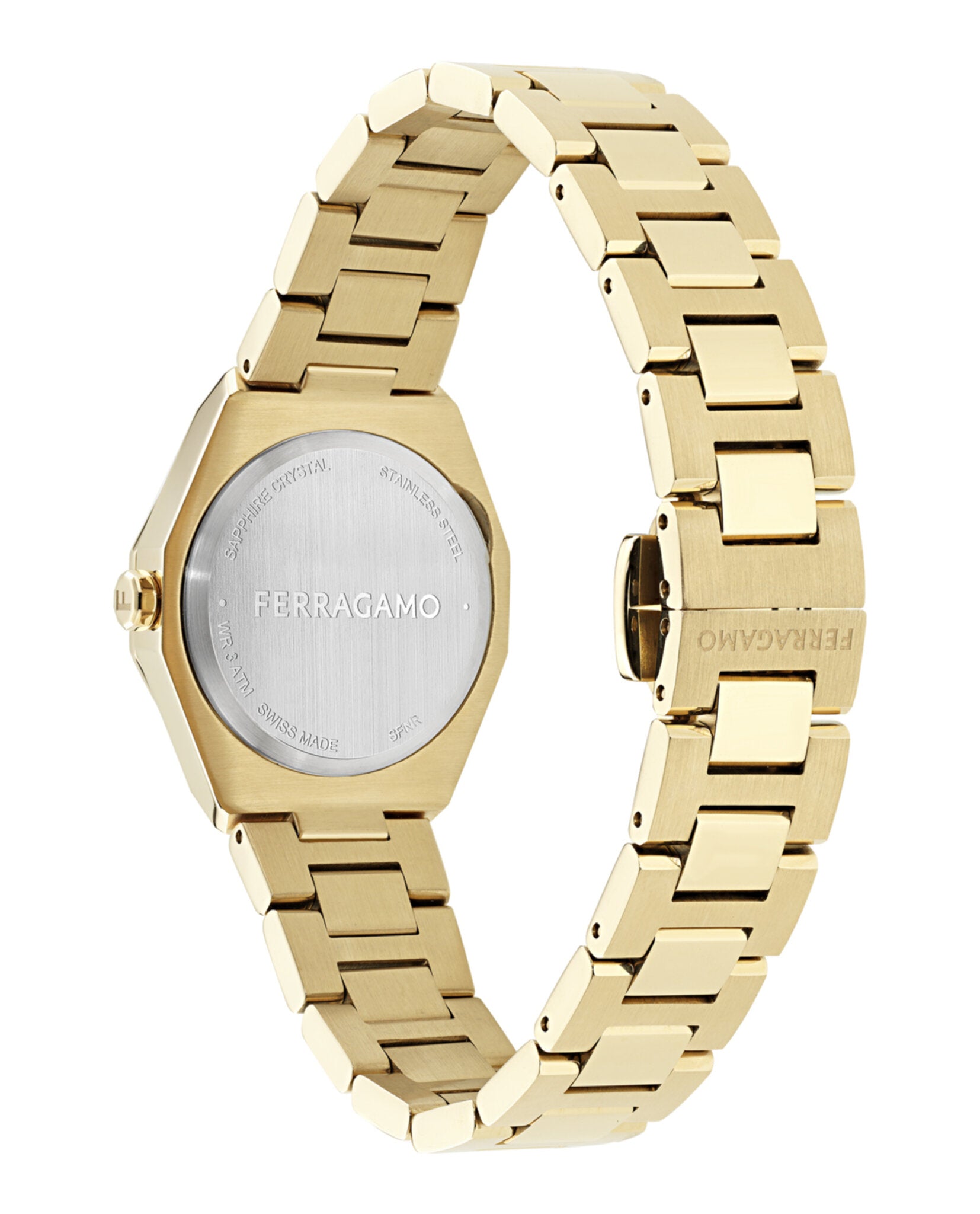 Ferragamo Edge Diamond Watch