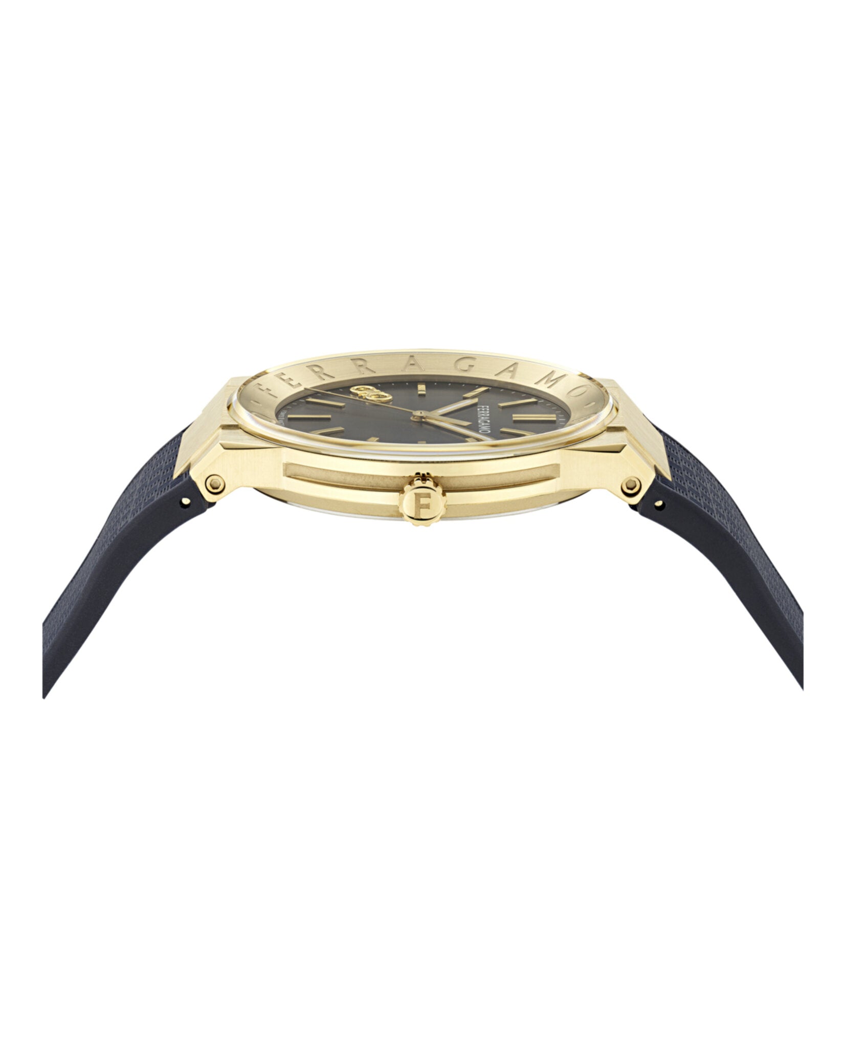 Ferragamo Sapphire Logo Recycled PU Watch