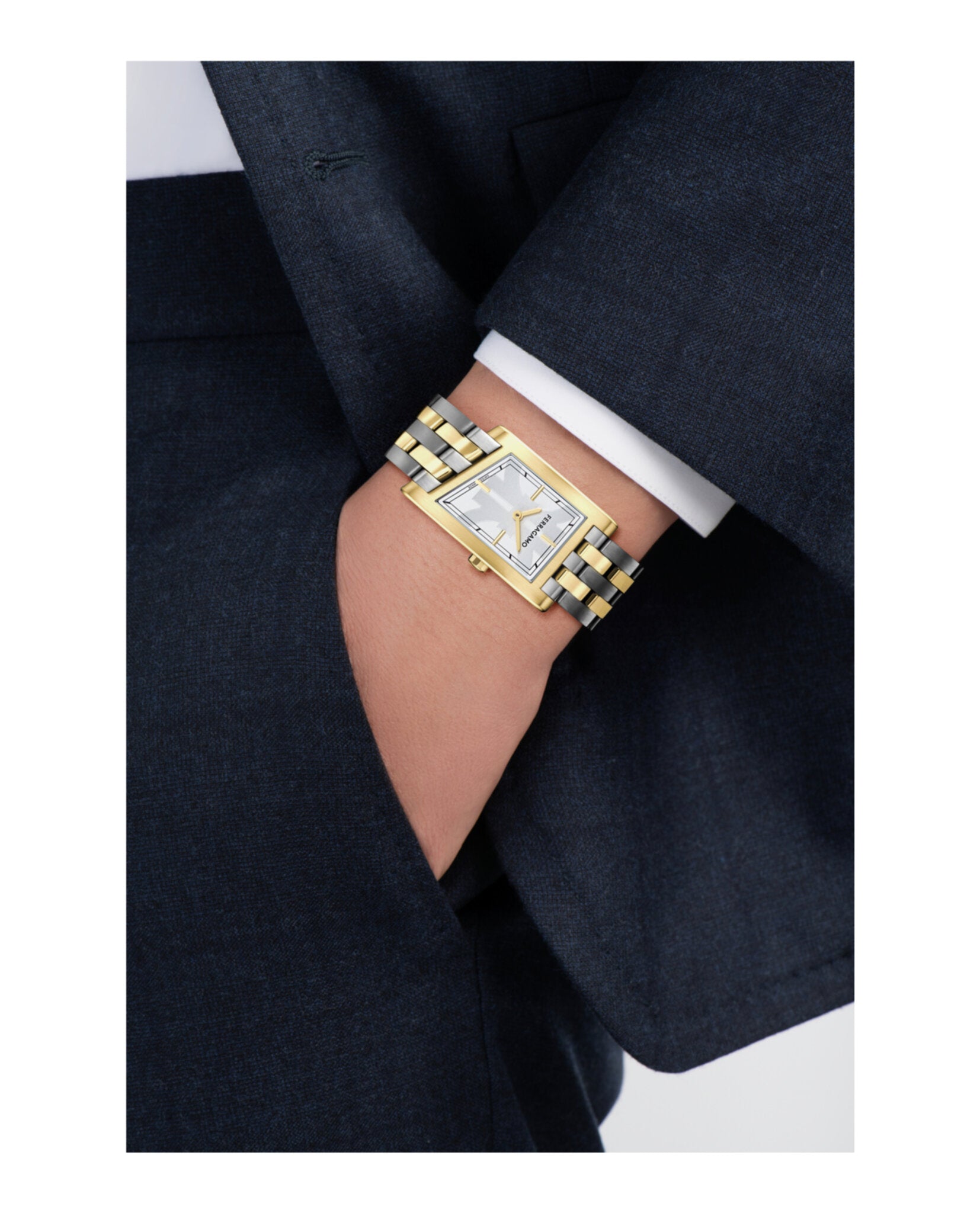 Ferragamo Asymetrique Bracelet Watch