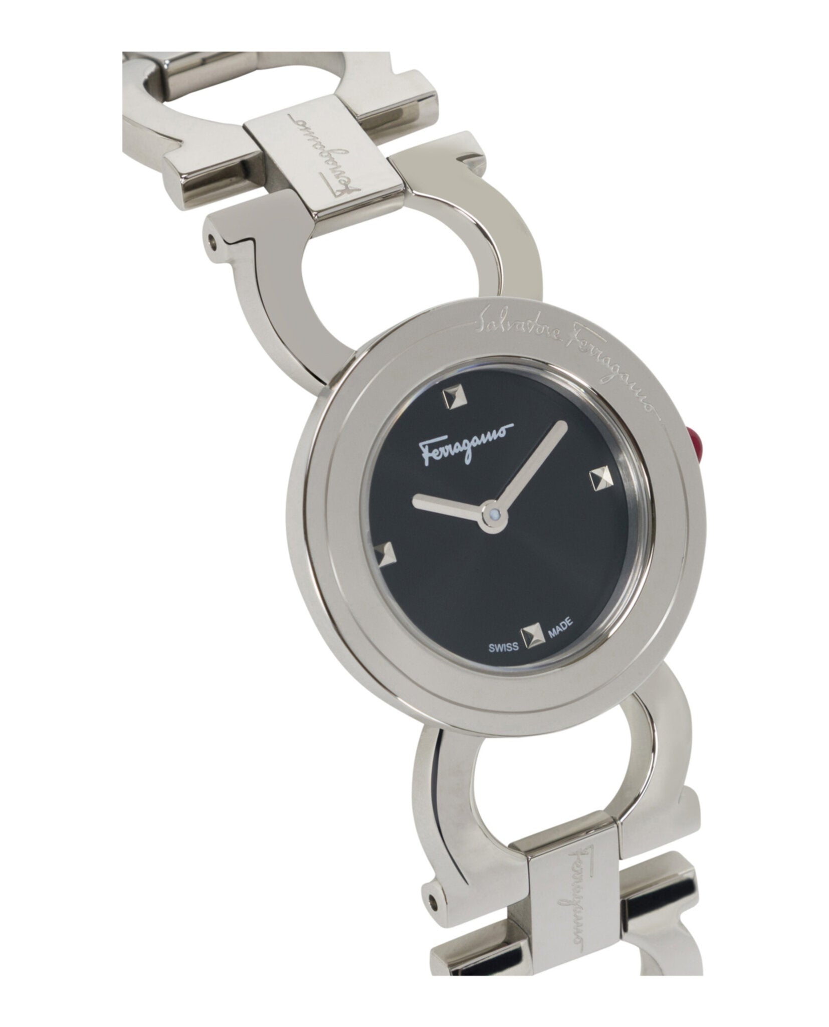 Double Gancini Bracelet Watch