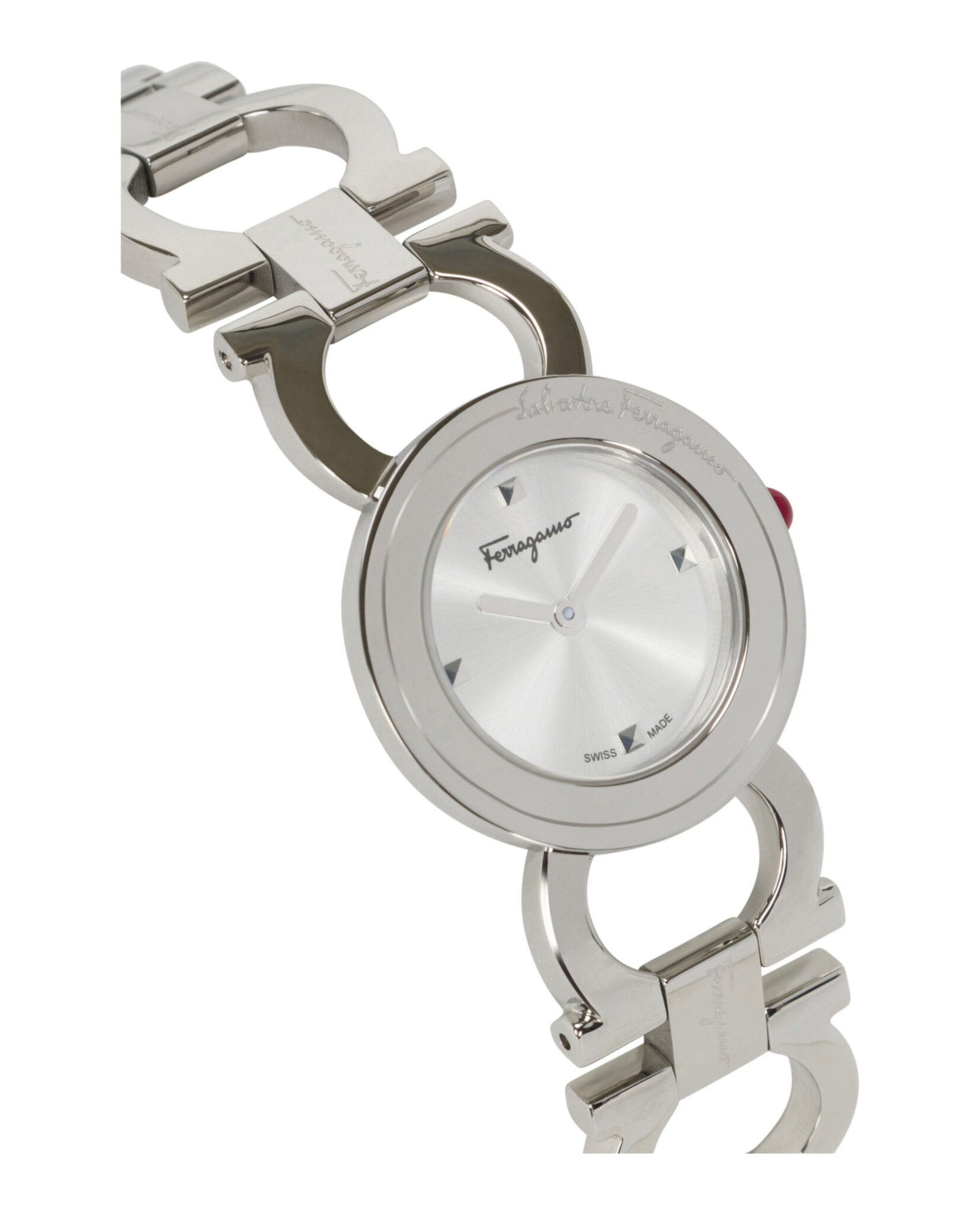 Double Gancini Bracelet Watch